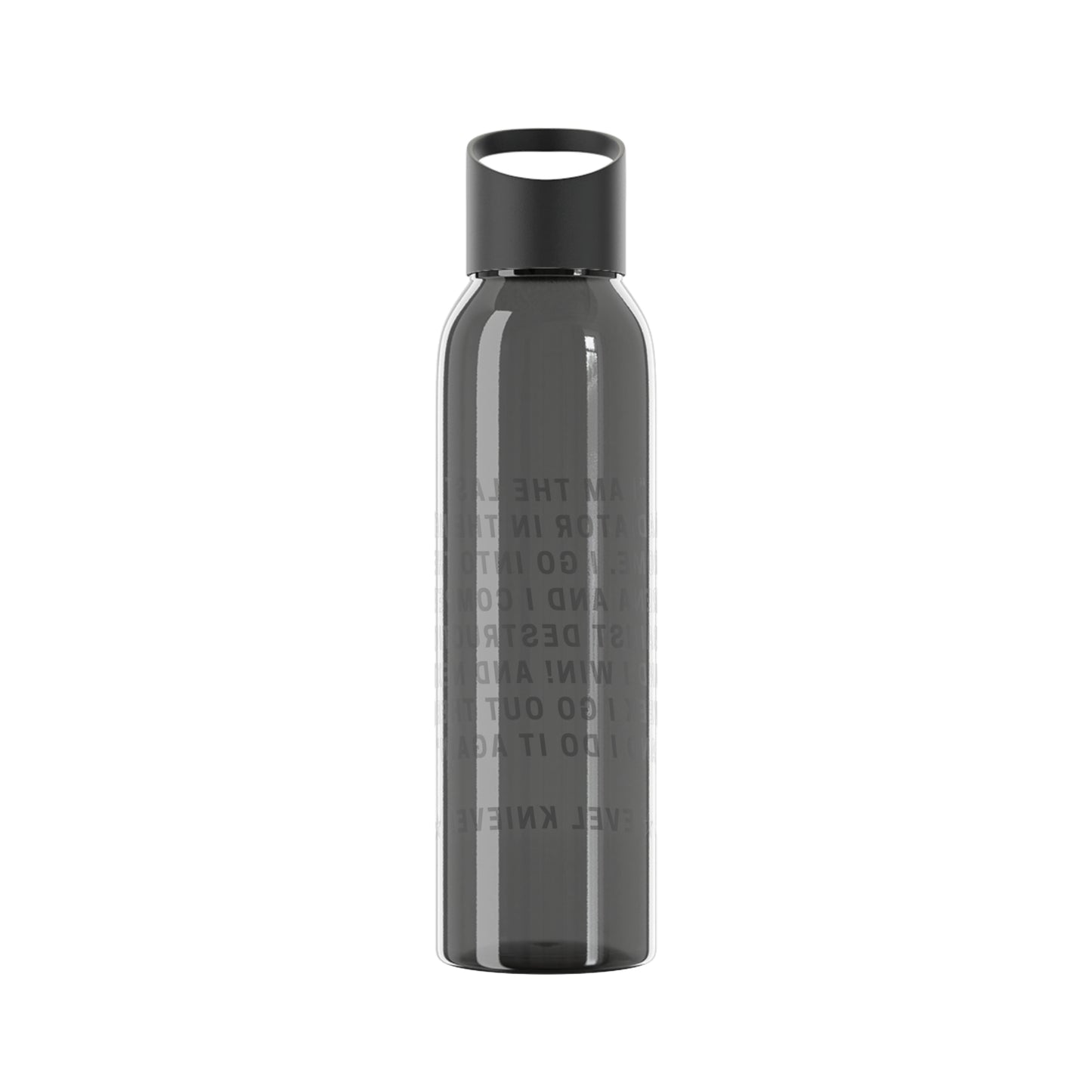 Evel Kneivel Legends Quote Water Bottle