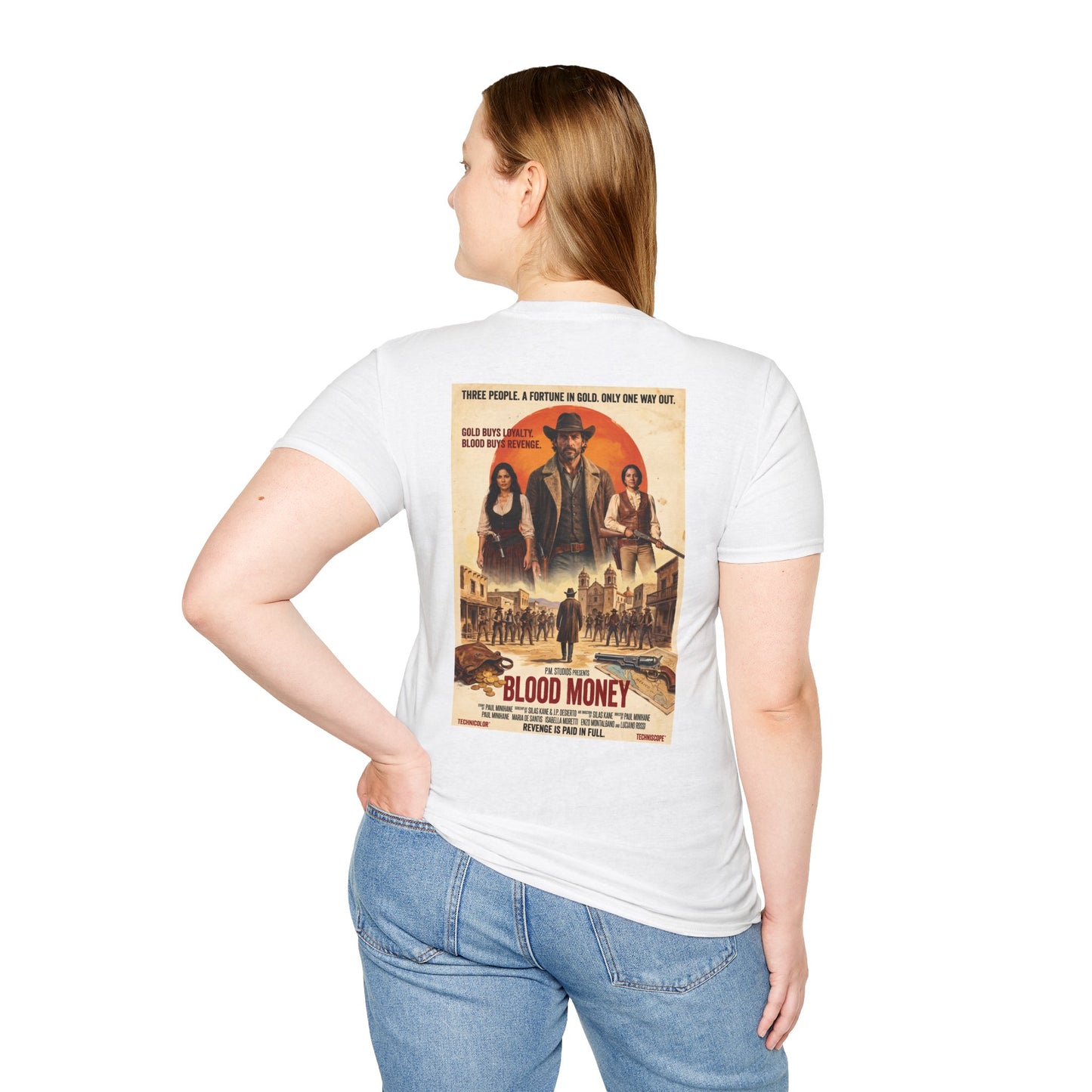 PM Pictures Blood Money T-Shirt – English Edition
