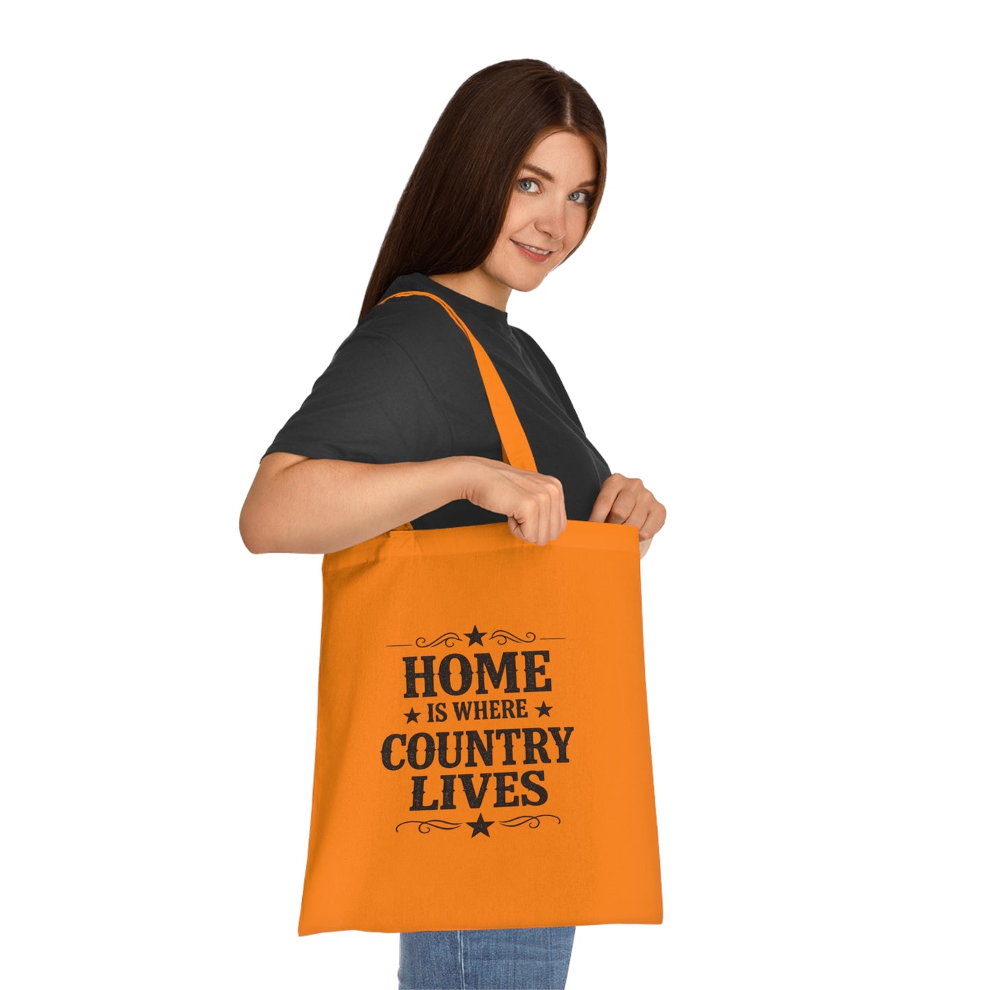 Home Is Where Country Lives Tote Bag – Country Shopper Bag