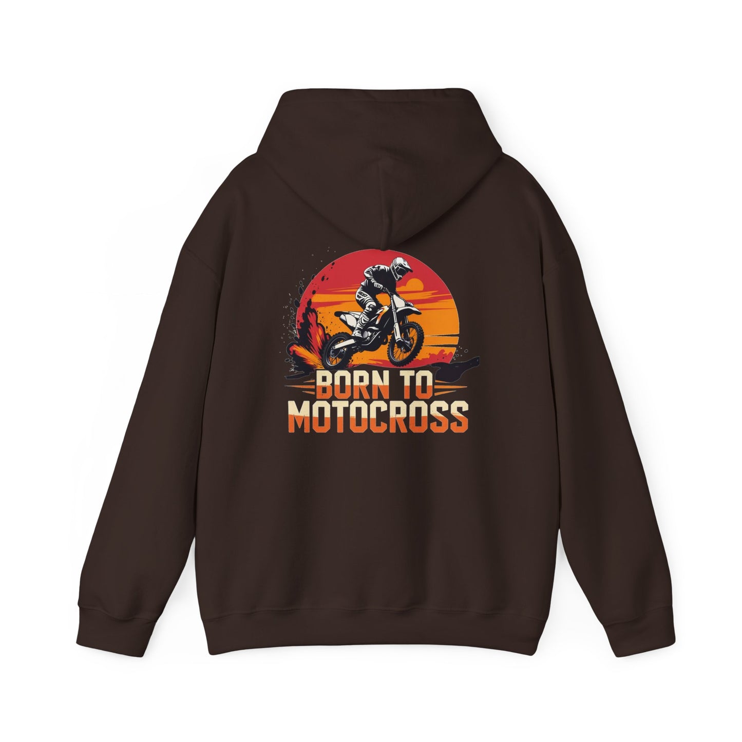 Born to Motocross Sunset Hoodie