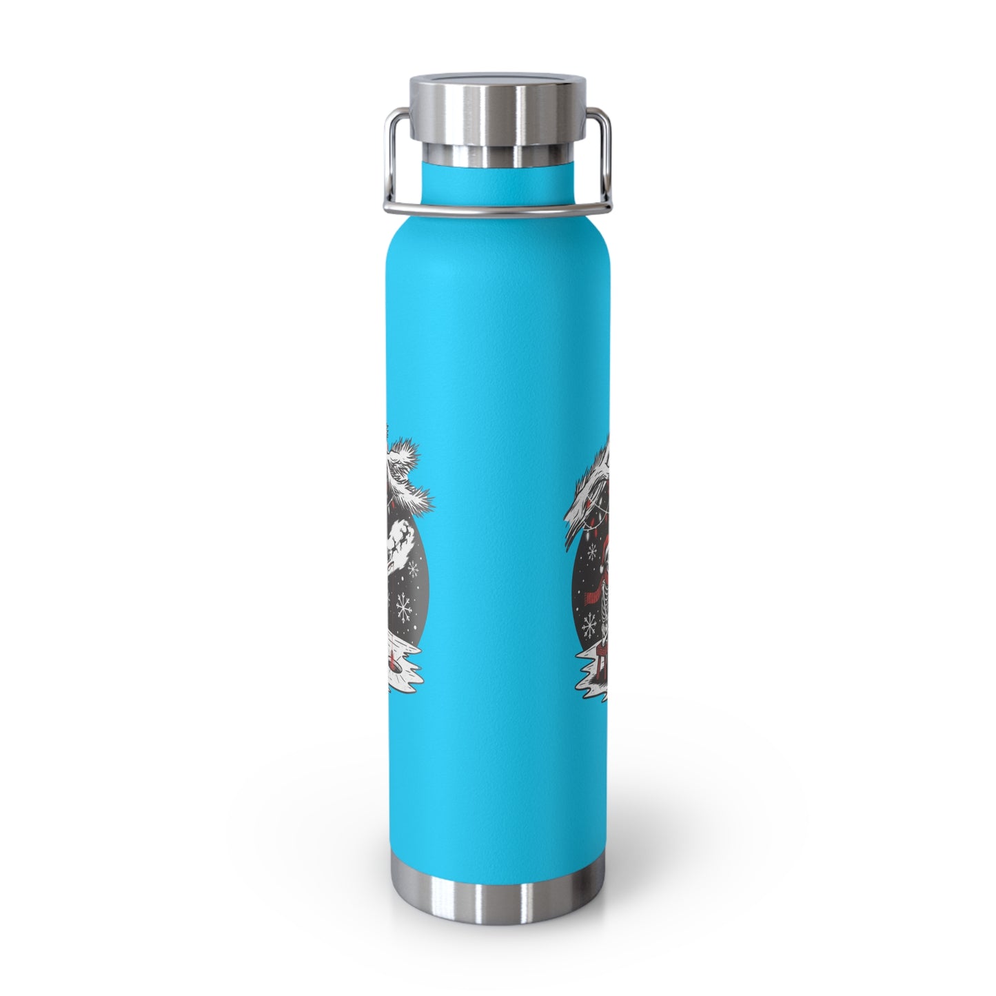 Merry Fishing Christmas Insulated Flask – Festive Fishing Bottle