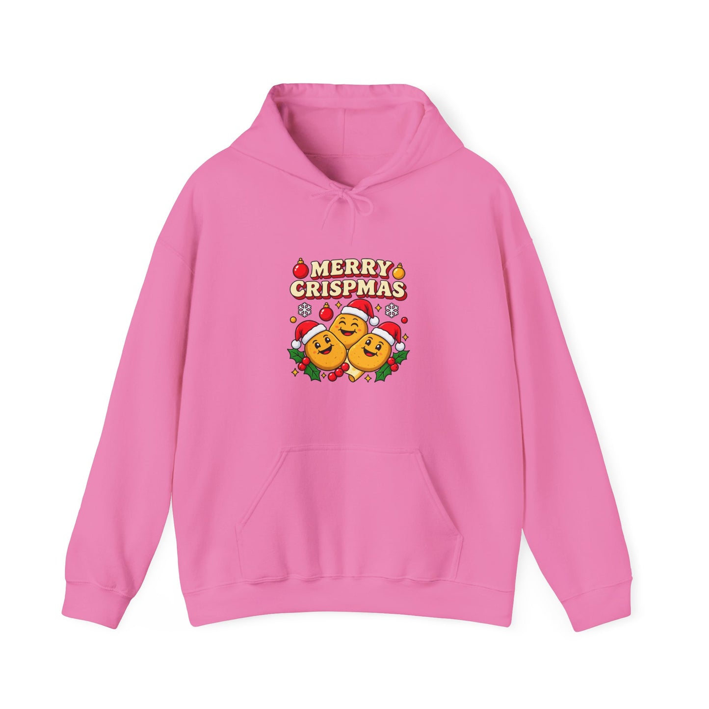 Merry Crispmas Christmas Hoodie – Cosy Unisex Festive Hoodie