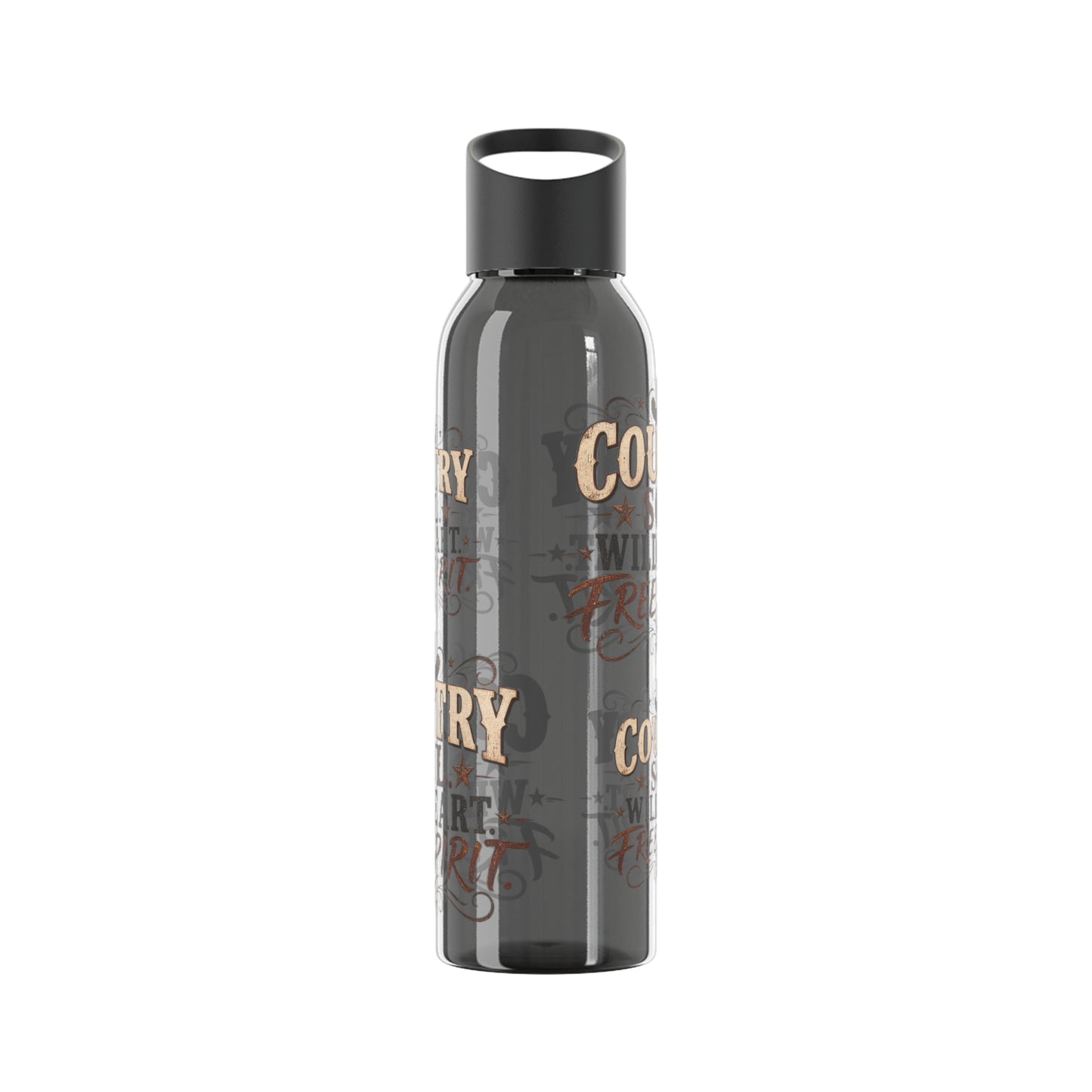 Country Soul Wild Heart Free Spirit Water Bottle – Country Western Bottle