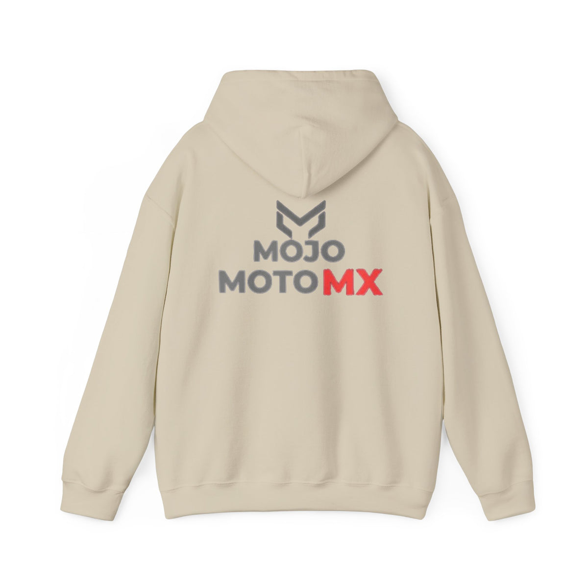 Mojo Moto MX Logo Hoodie – Front & Back Print Motocross Hoodie