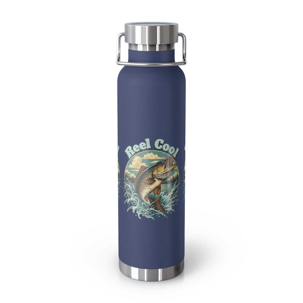 Reel Cool Insulated Flask – Retro Fishing Flask