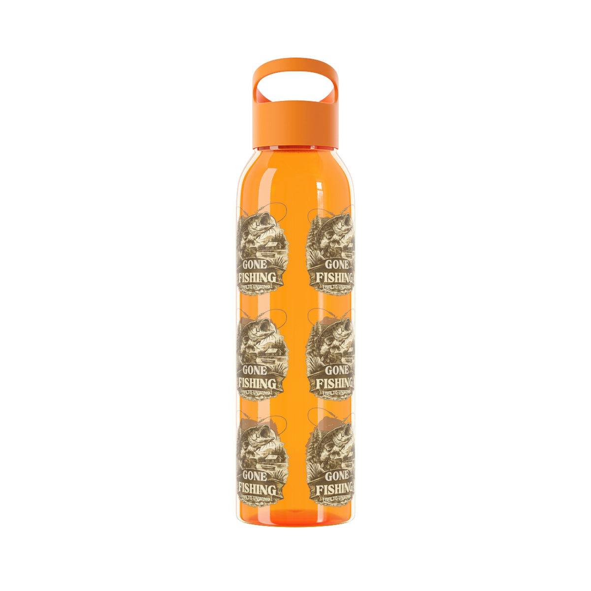 Gone Fishing Water Bottle – Time to Unwind Fishing Bottle