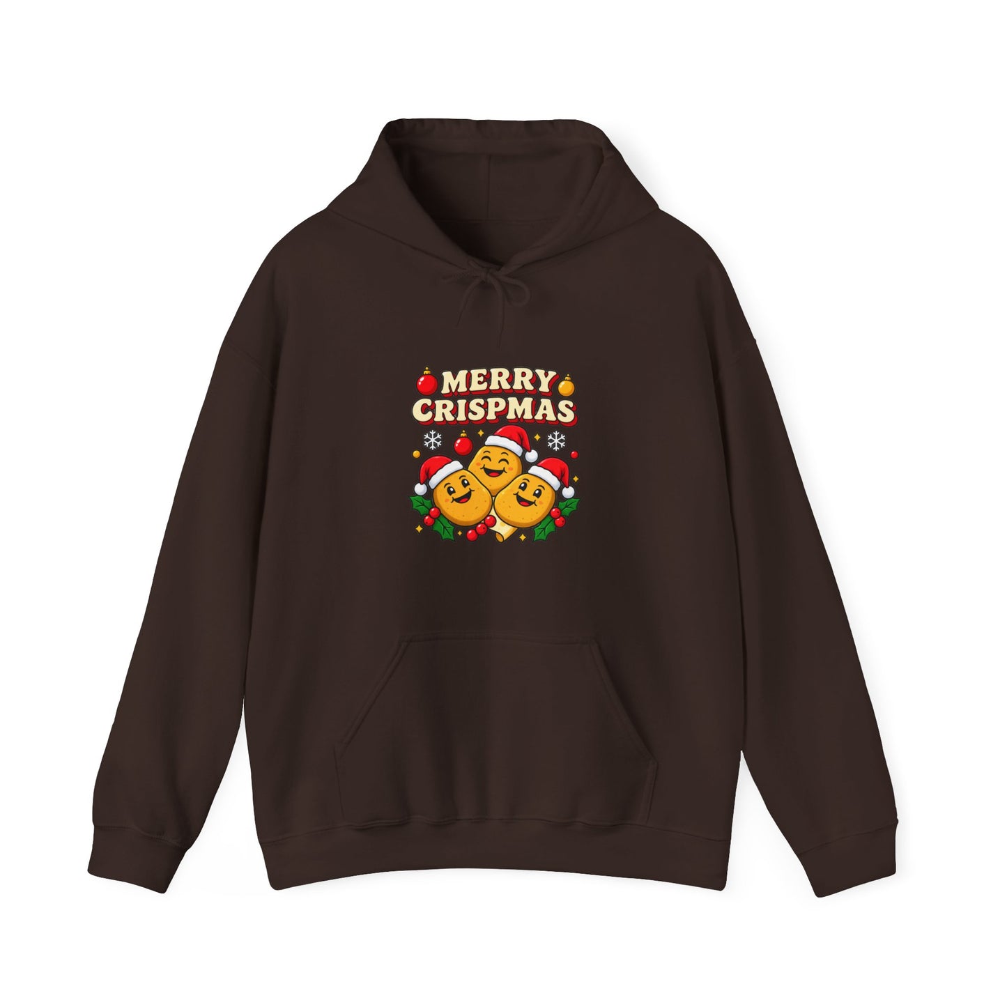 Merry Crispmas Christmas Hoodie – Cosy Unisex Festive Hoodie