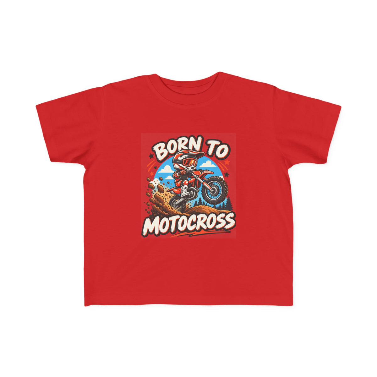 Born to Motocross Kleinkind T-Shirt – Kleines MX-Fahrer Shirt