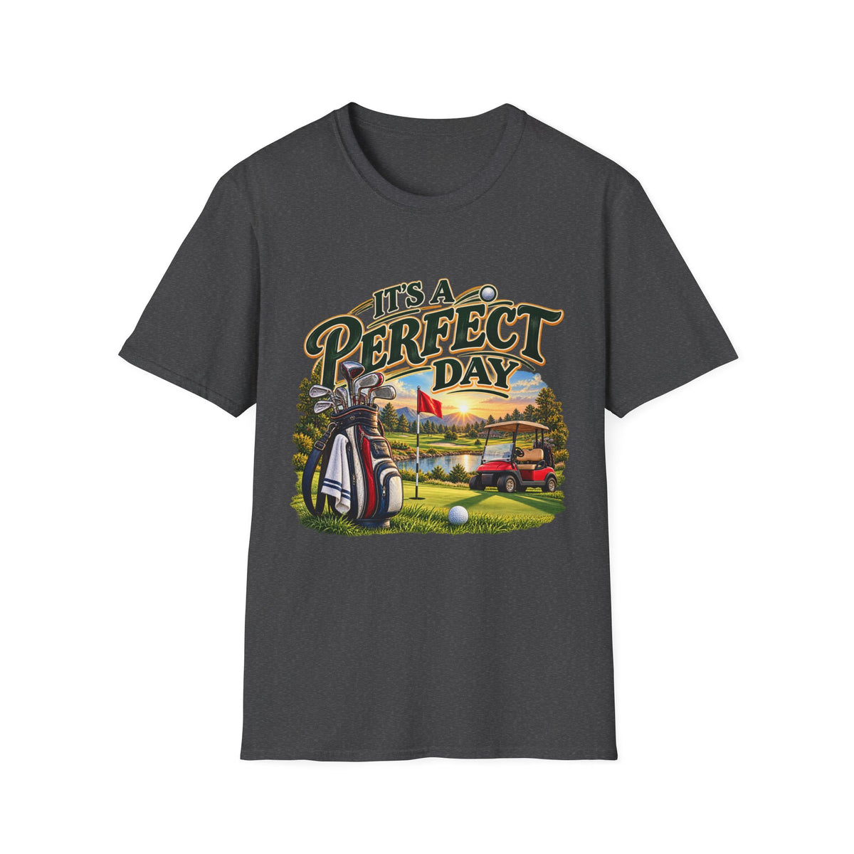 T-Shirt de golf C'est une journée parfaite pour le golf
