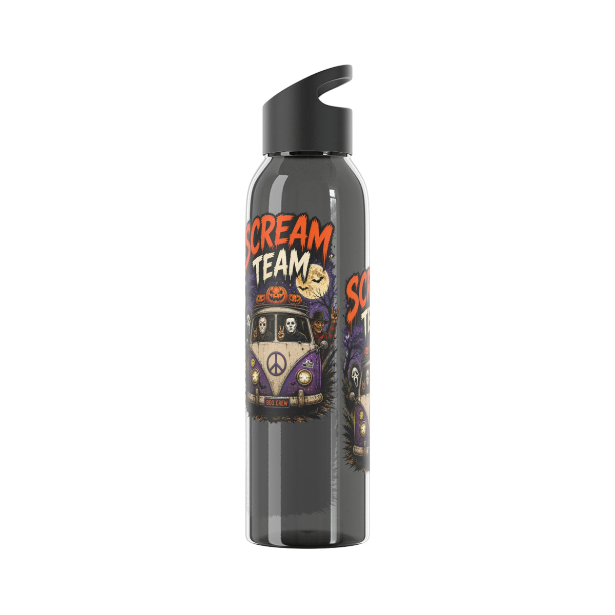 Scream Team Halloween Gamer Water Bottle