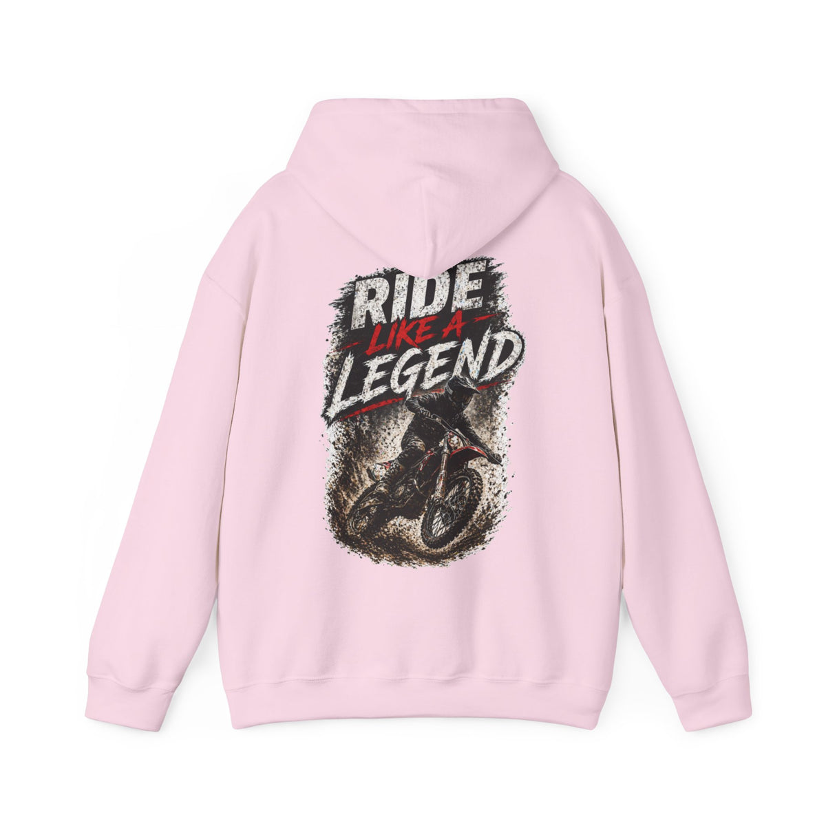 Ride Like a Legend Motocross-Kapuzenpullover – Dirt-Bike-Fahrer-Hoodie