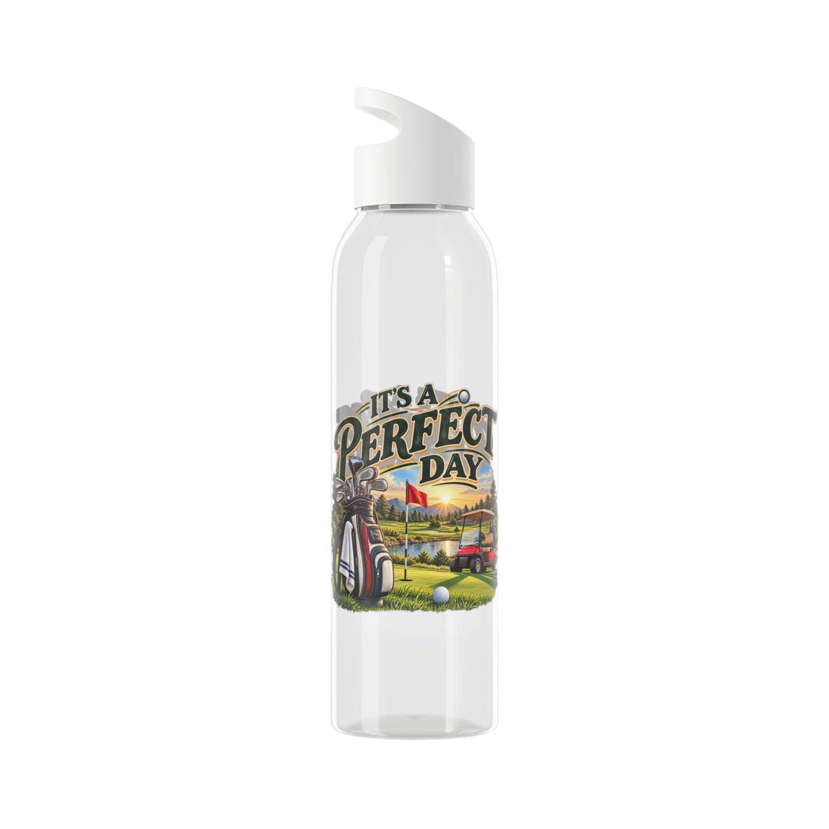 It’s a Perfect Day Golf Water Bottle – Golfer Design