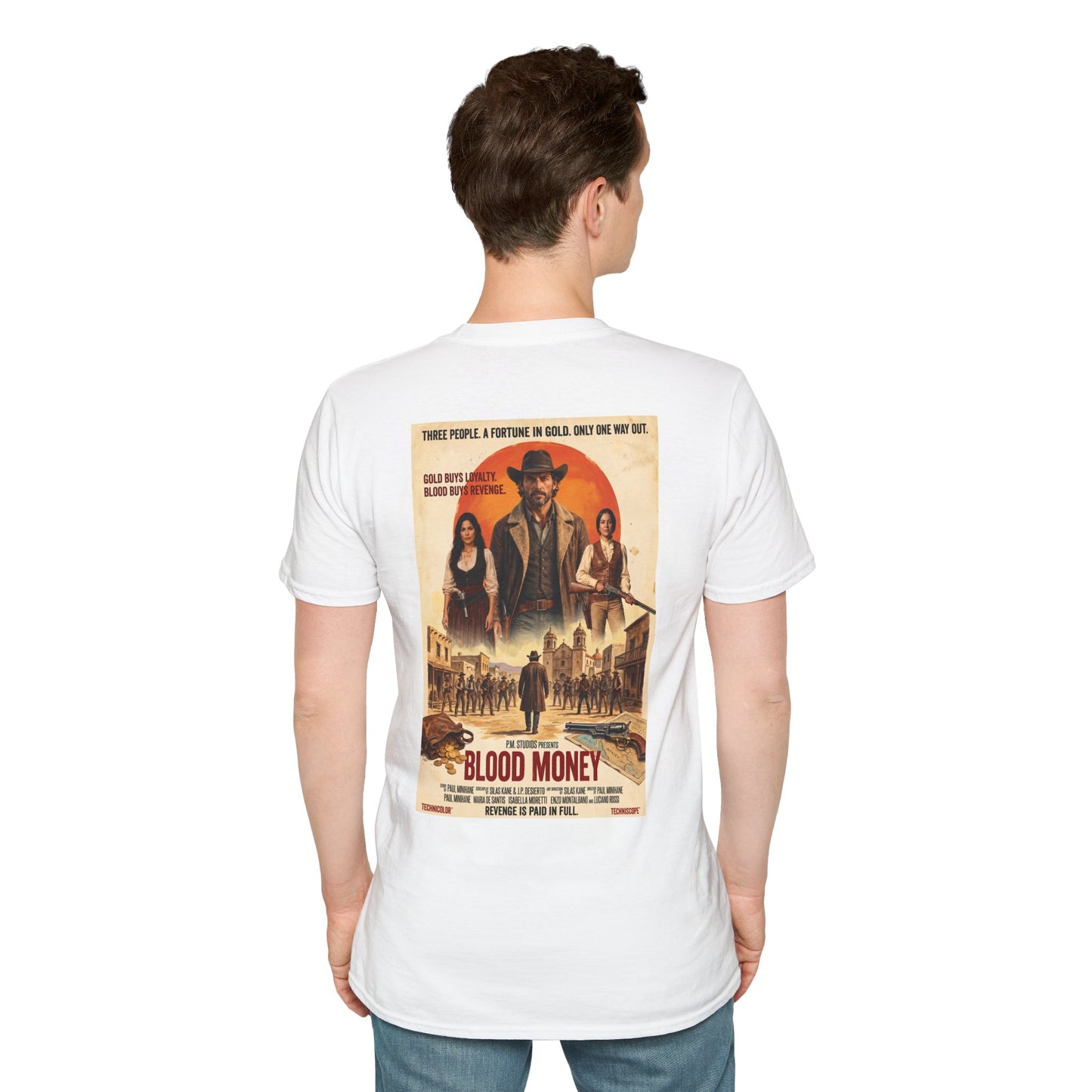 PM Pictures Blood Money T-Shirt – English Edition