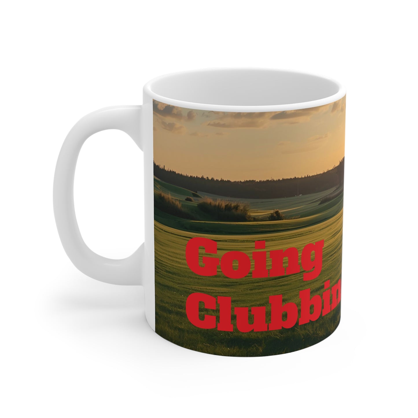 Golf Lover Mug, Perfect for Gifts, Clubbing and Golfing Enthusiasm, Funny Mug, Sports Merchandise