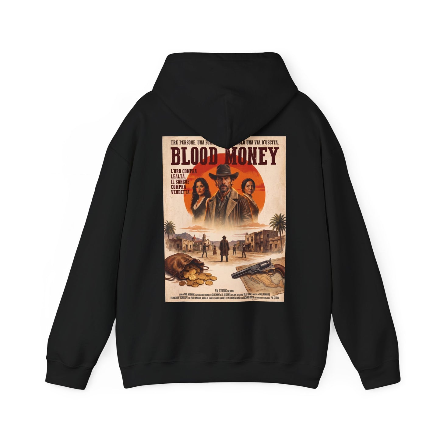 PM Pictures Blood Money Hoodie – Italian Collector's Edition