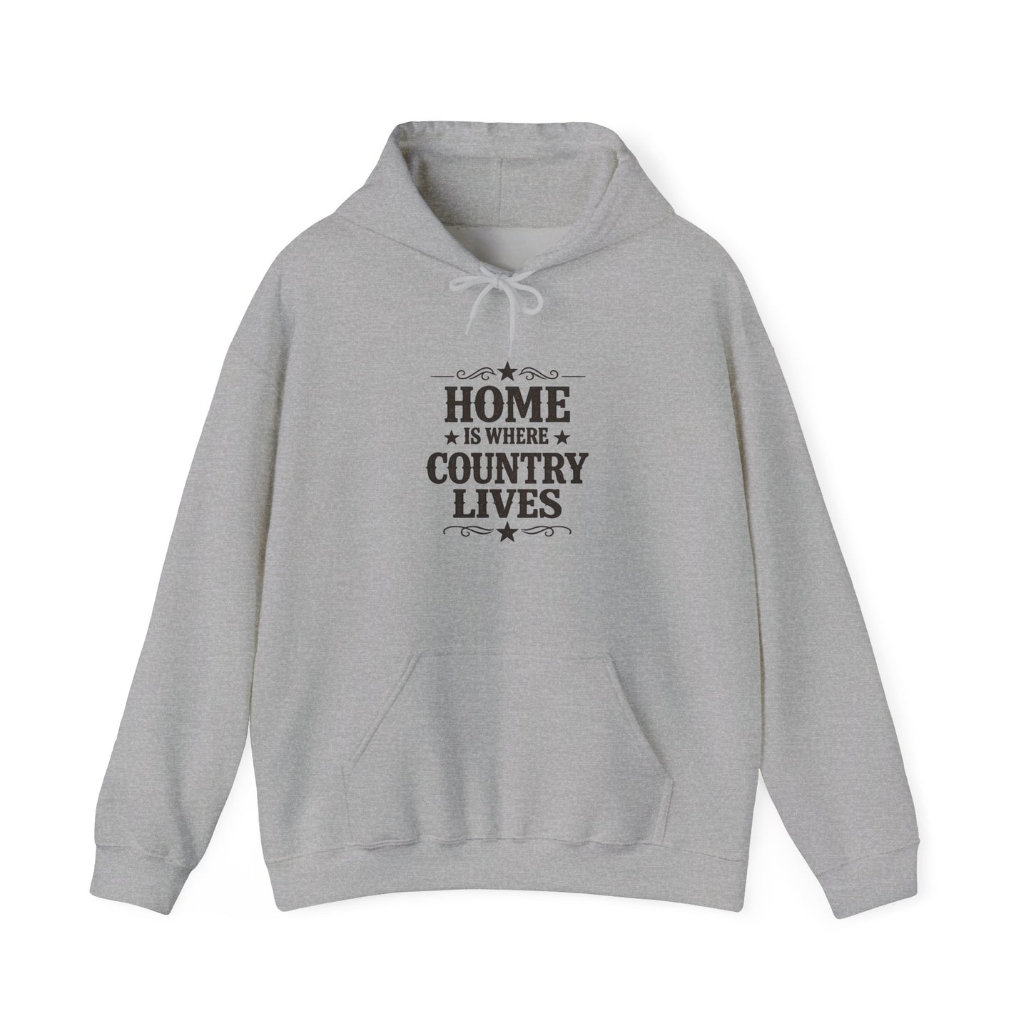 Home Is Where Country Lives Hoodie – Country Style Hoodie