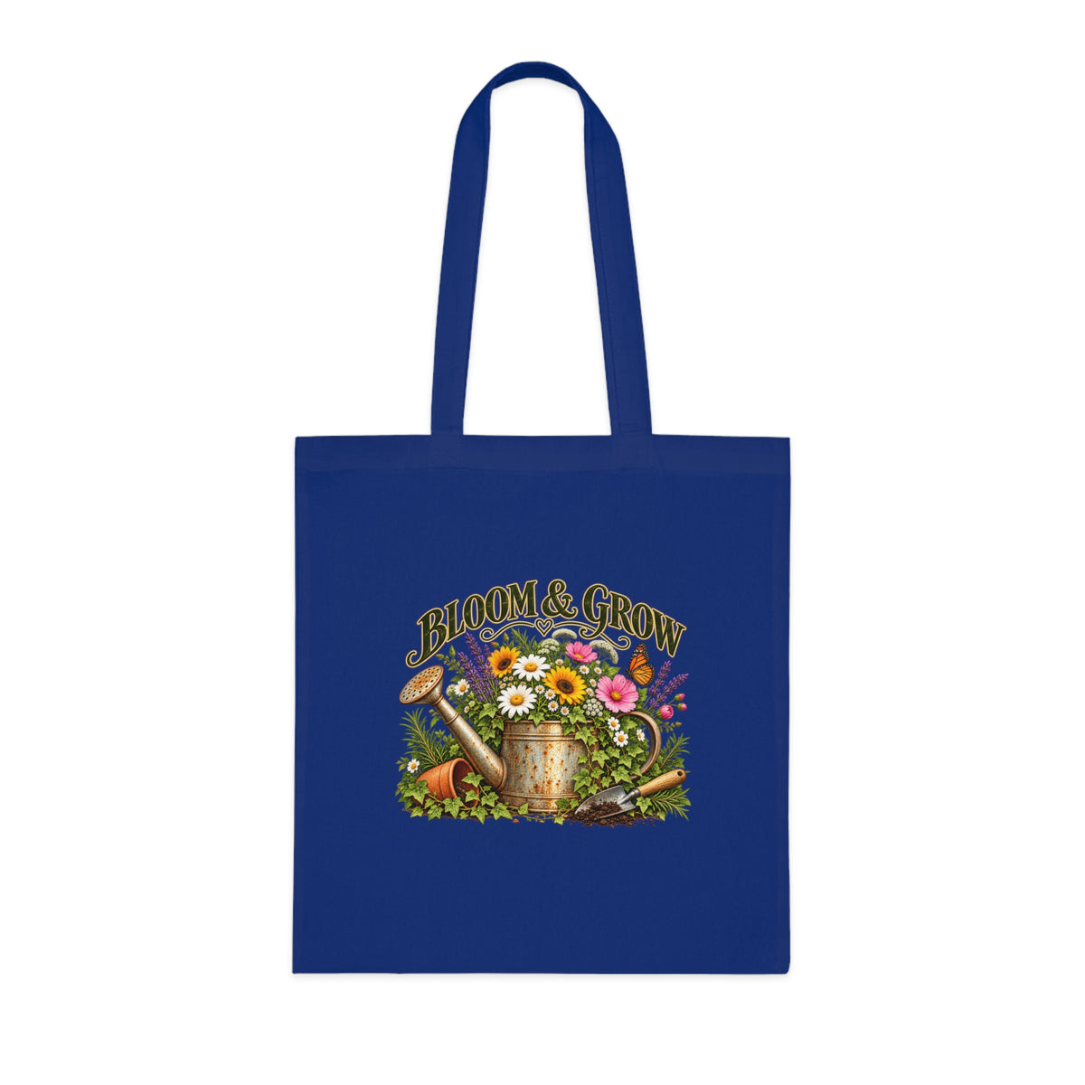 Bloom & Grow Vintage Garden – Gardening Tote Bag