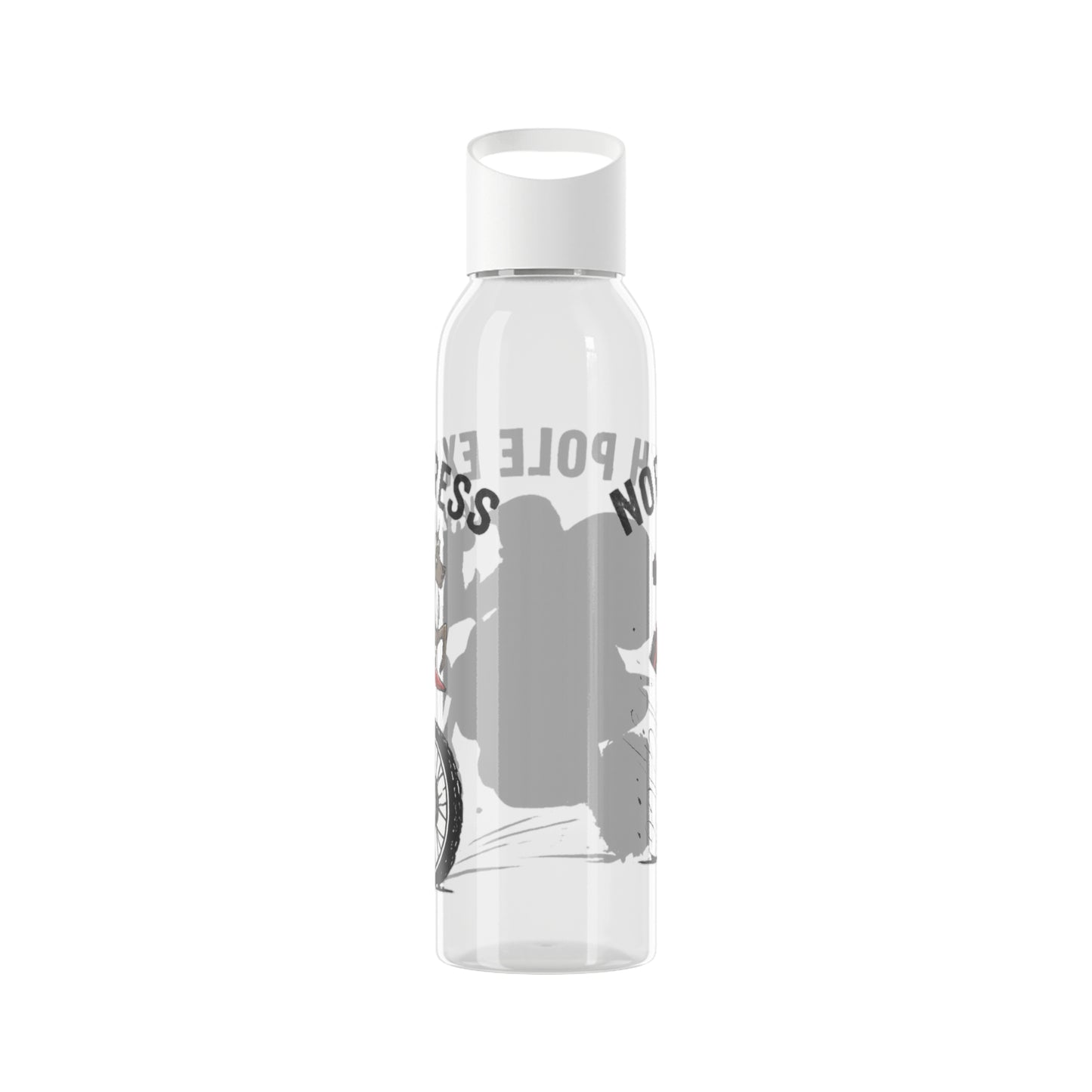 North Pole Express Motocross Christmas Water Bottle