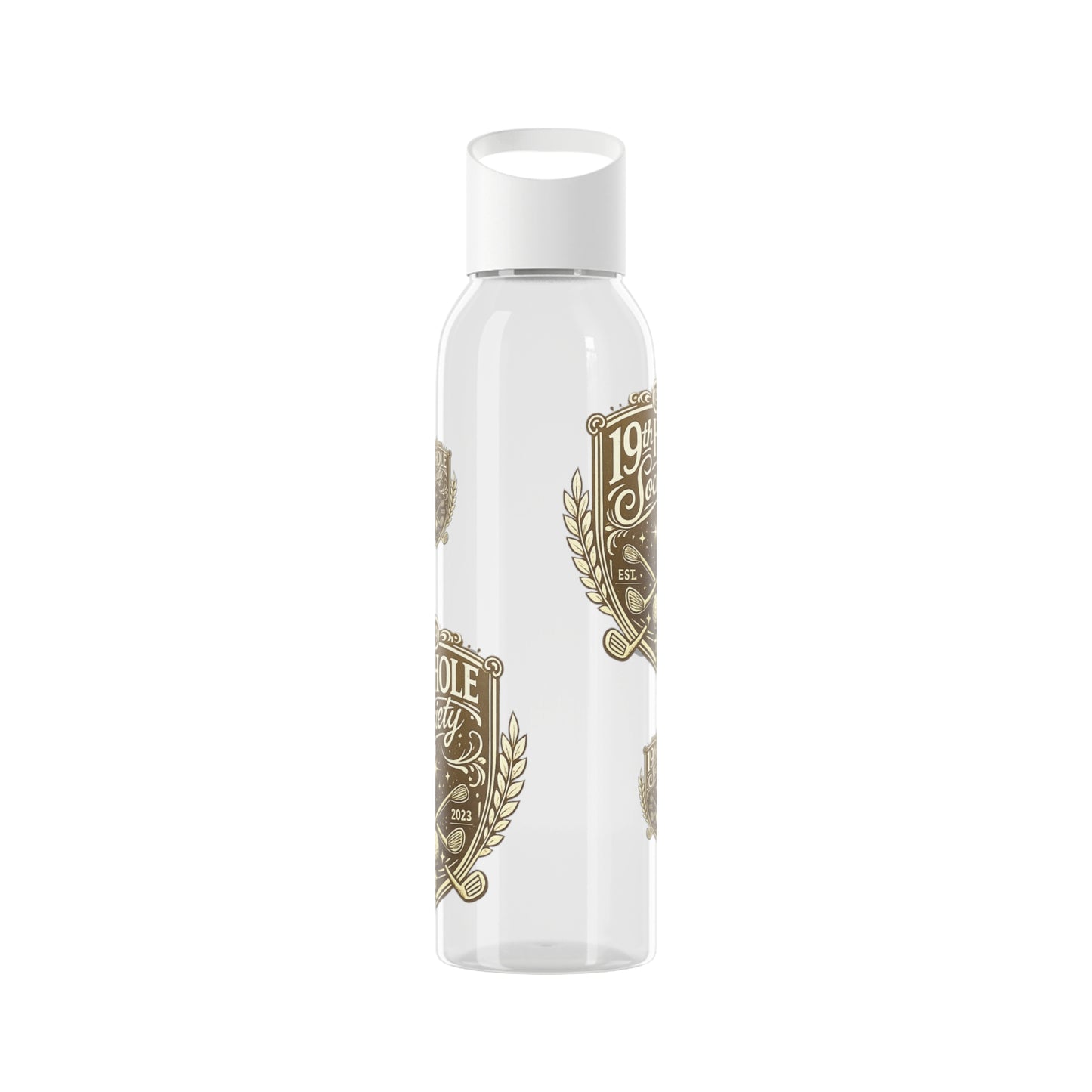 19th Hole Society Sports Water Bottle | Golf Hydration Bottle | Lightweight Everyday Drinkware