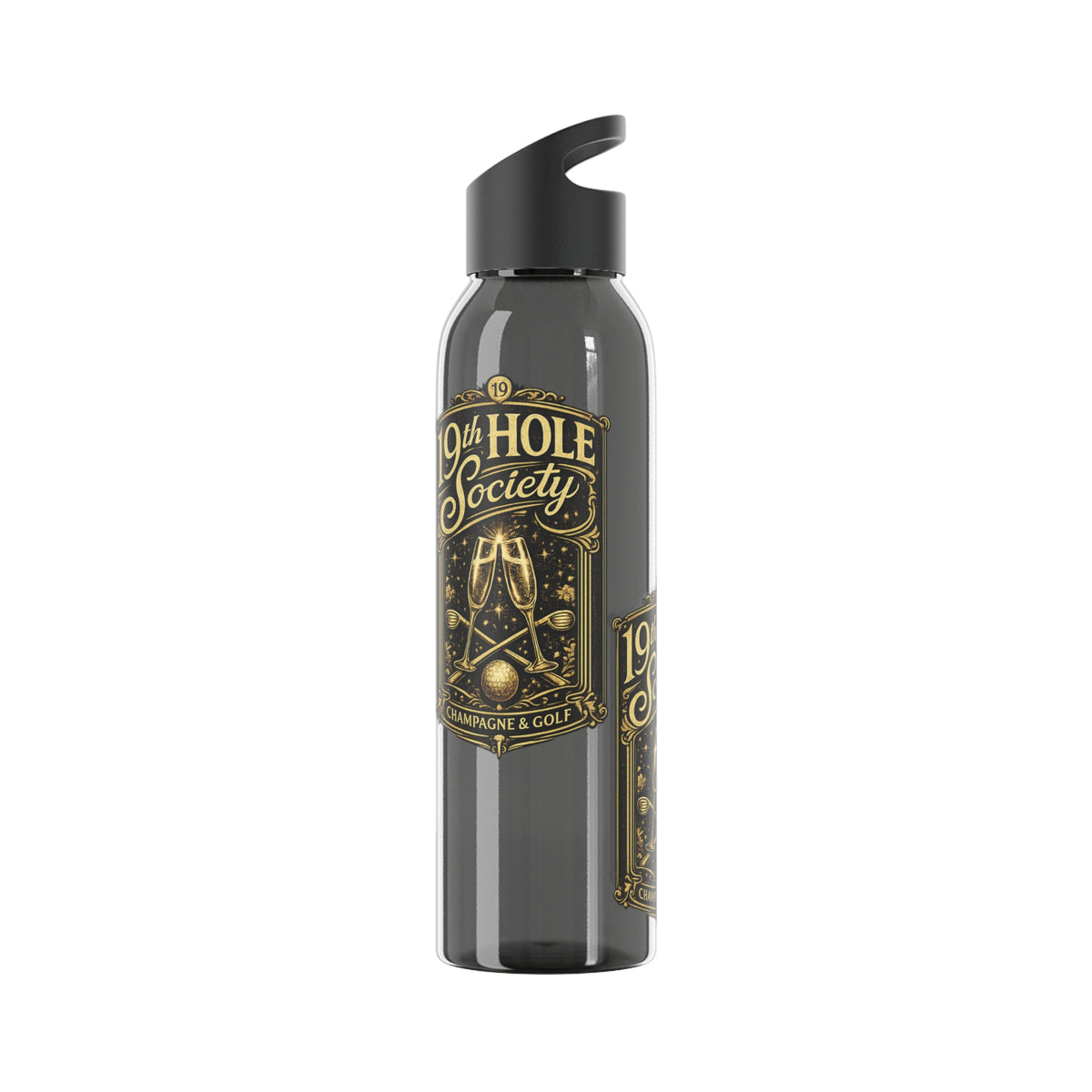 19th Hole Society Champagne Golf Water Bottle