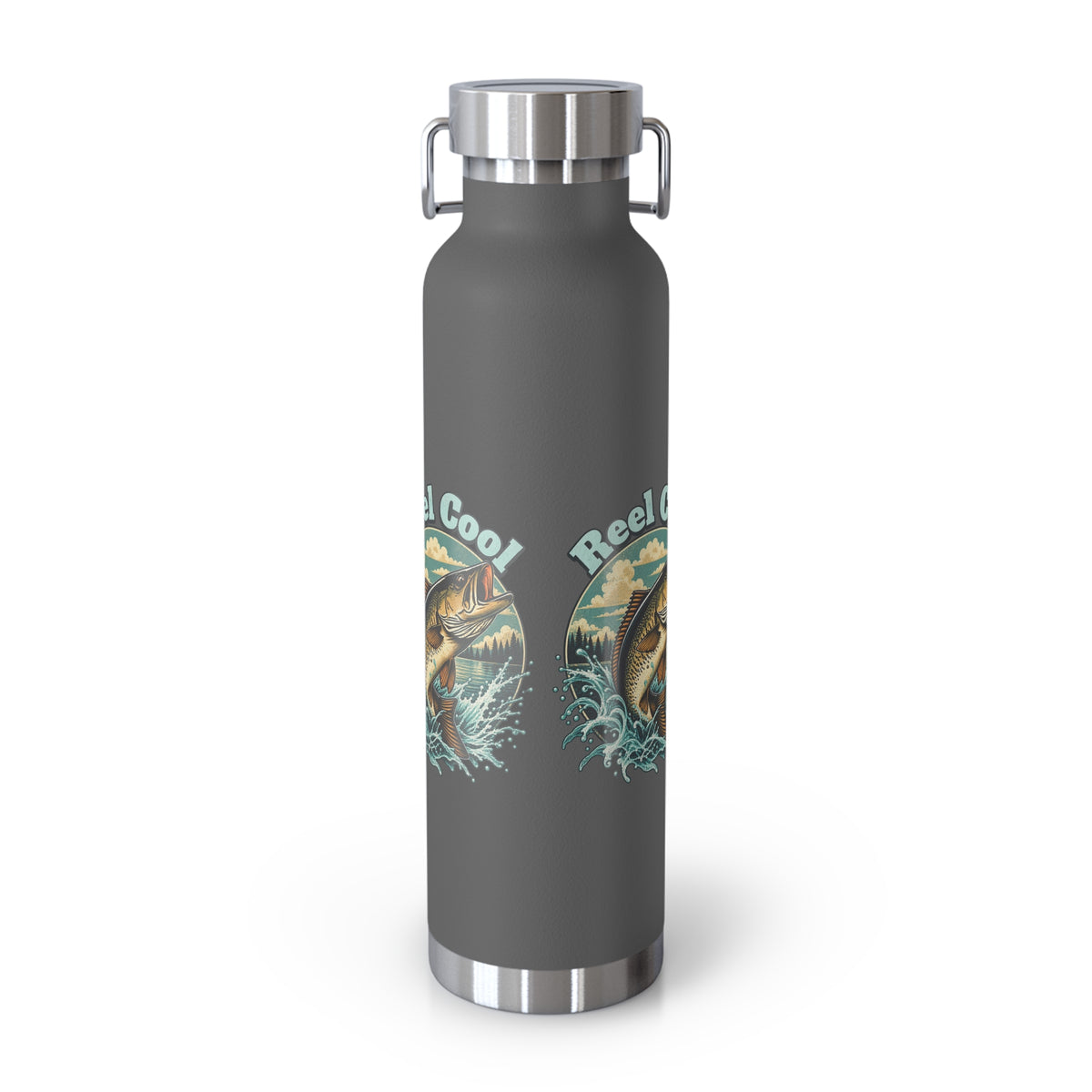 Reel Cool Insulated Flask – Retro Fishing Flask