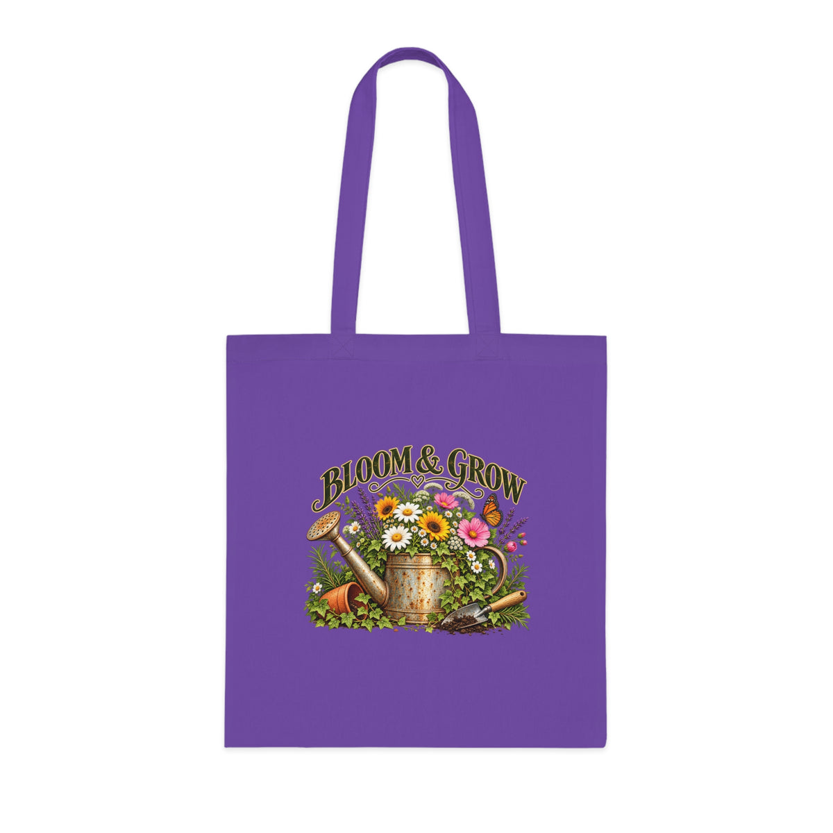 Bloom & Grow Vintage Garden – Gardening Tote Bag