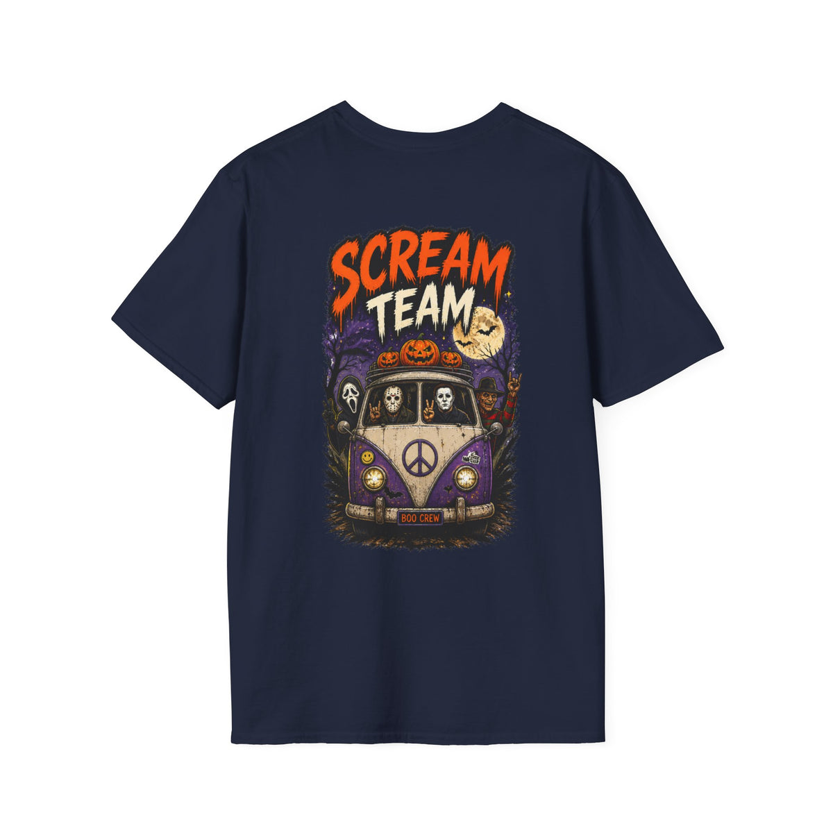 Scream Team Halloween T-Shirt – Unisex Horror Gamer Tee