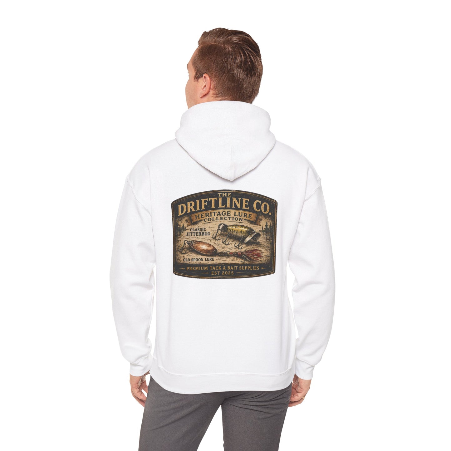 The Driftline Company Heritage Lure Collection Hoodie