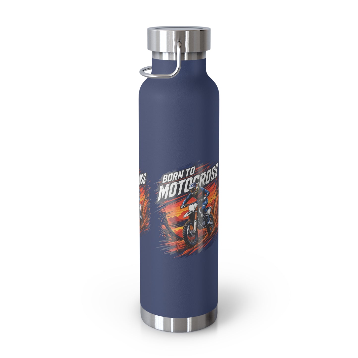 Born to Motocross Insulated Flask