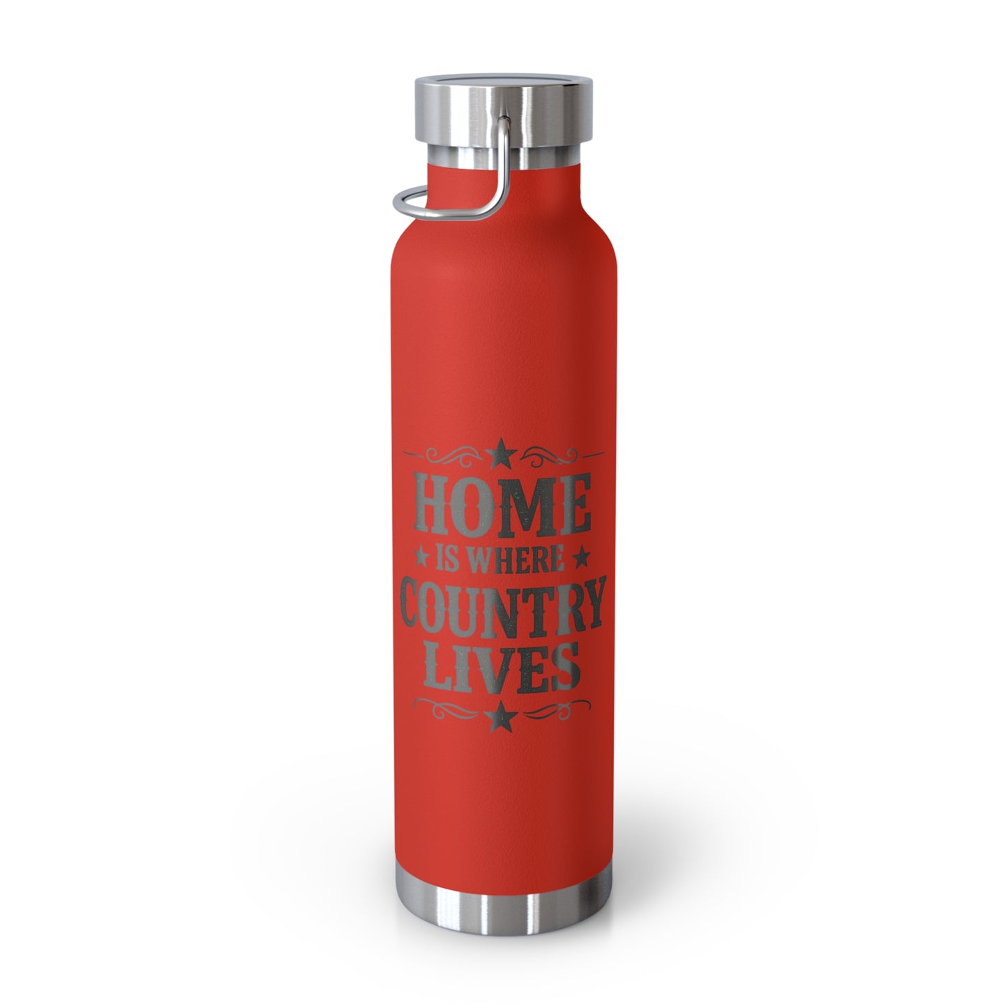 Home Is Where Country Lives Insulated Flask – 22oz Country Water Bottle