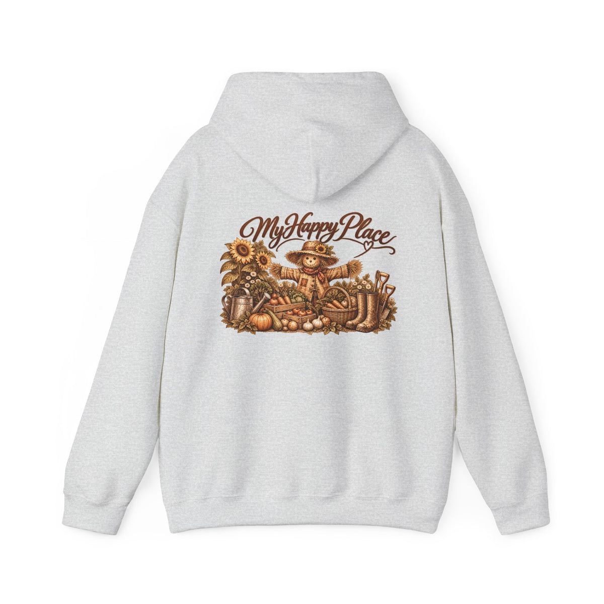 My Happy Place Vintage Style Gärtner-Kapuzenpullover