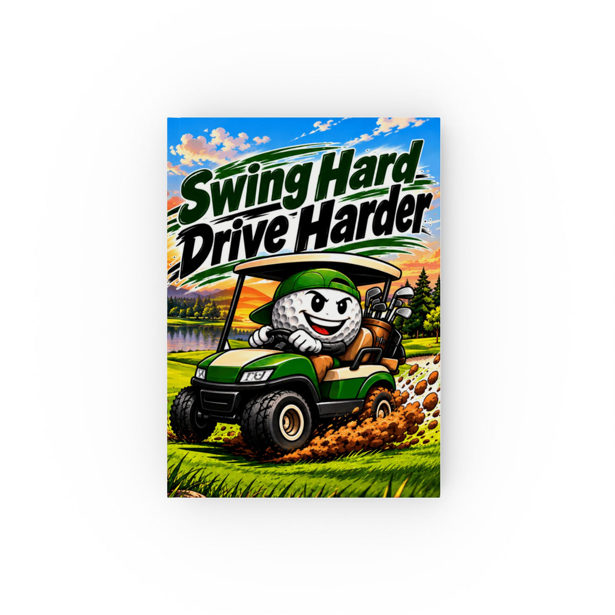 Swing Hard – Golf Journal | Drive Harder Golf Notebook