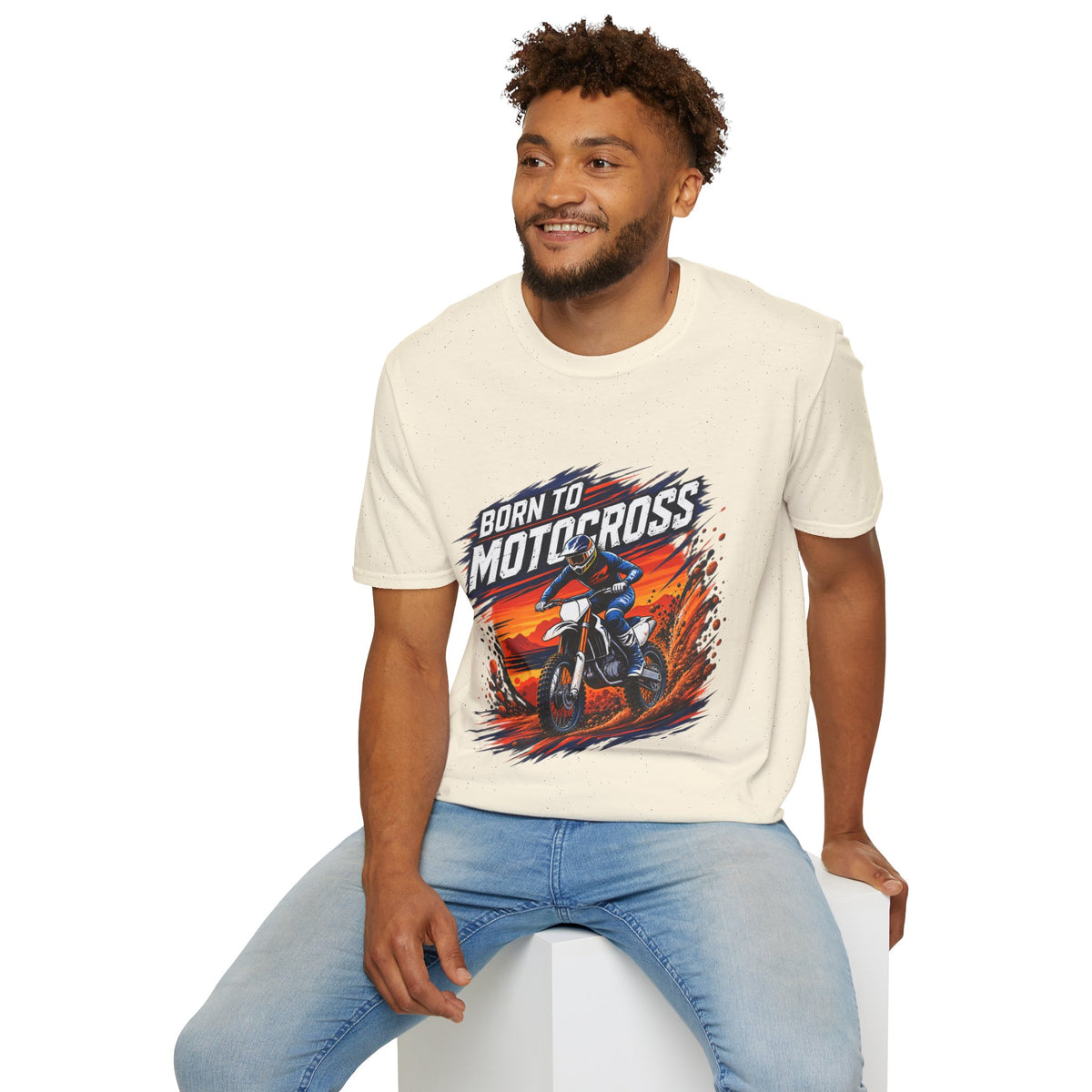 Born to Motocross Unisex Graphic Tee