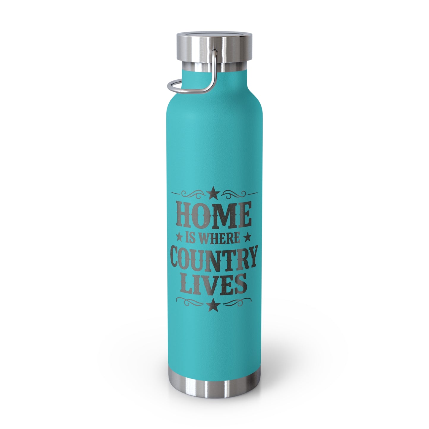 Home Is Where Country Lives Insulated Flask – 22oz Country Water Bottle