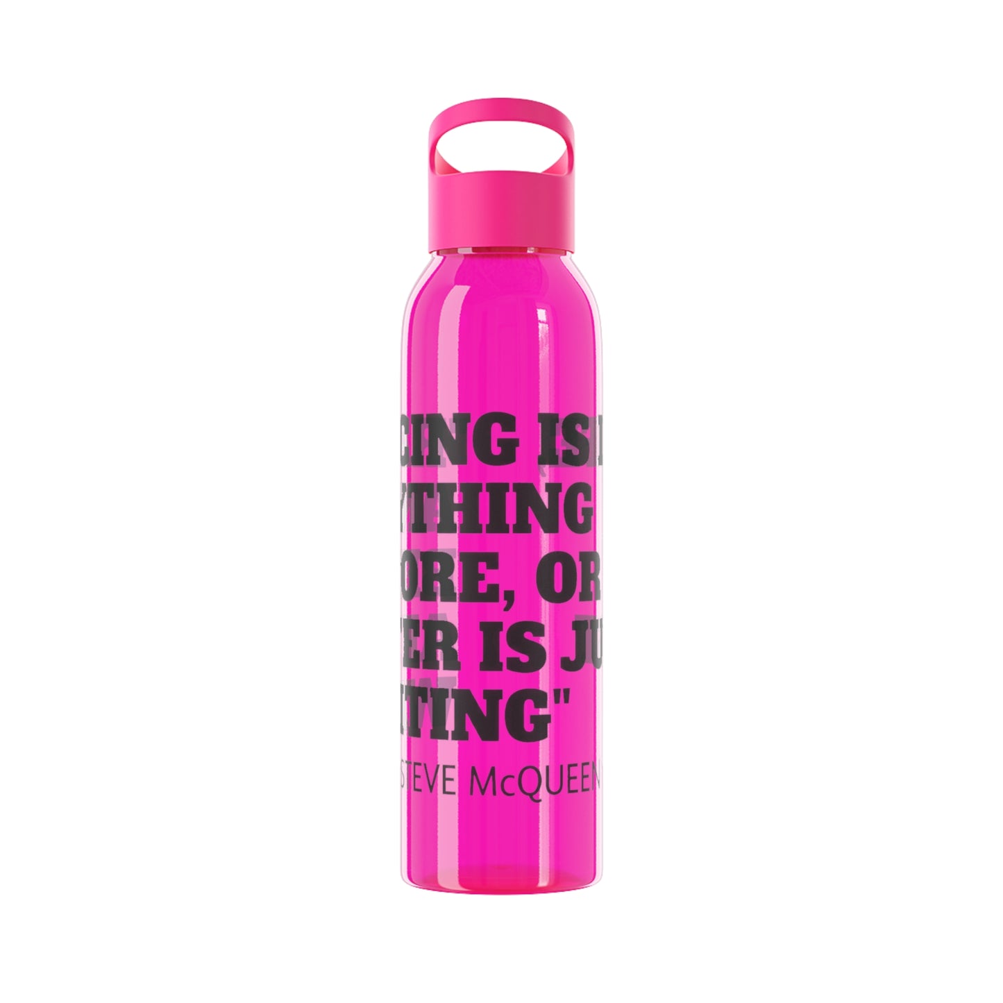 Mojo Moto MX Legends Steve McQueen Quote Water Bottle