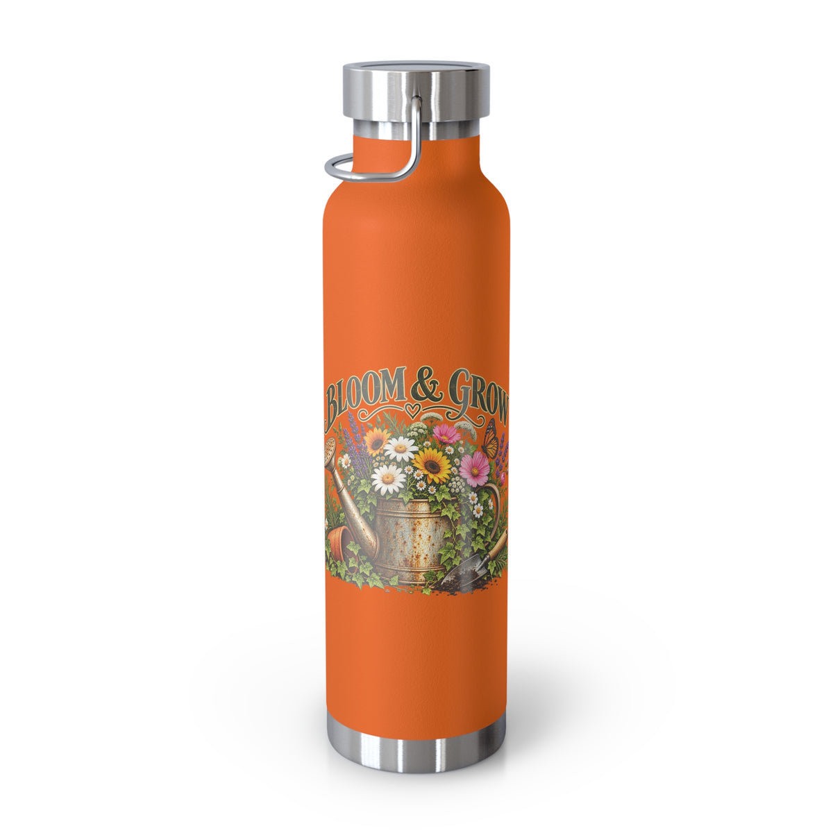 Bloom & Grow Vintage Garden – Insulated Flask