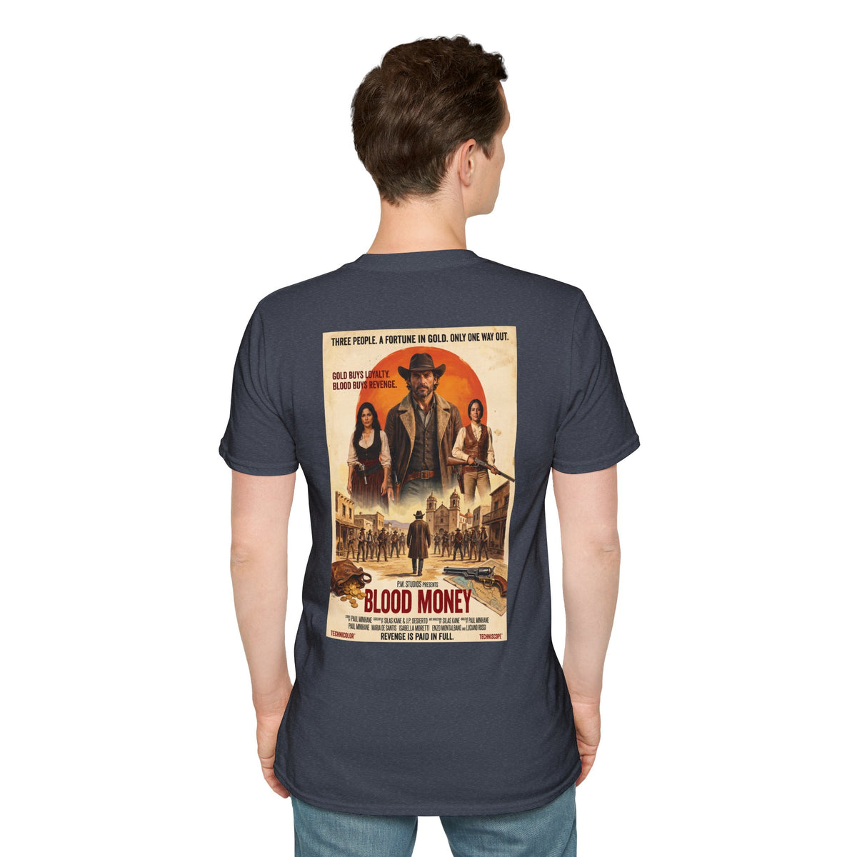 PM Pictures Blood Money T-Shirt – English Edition