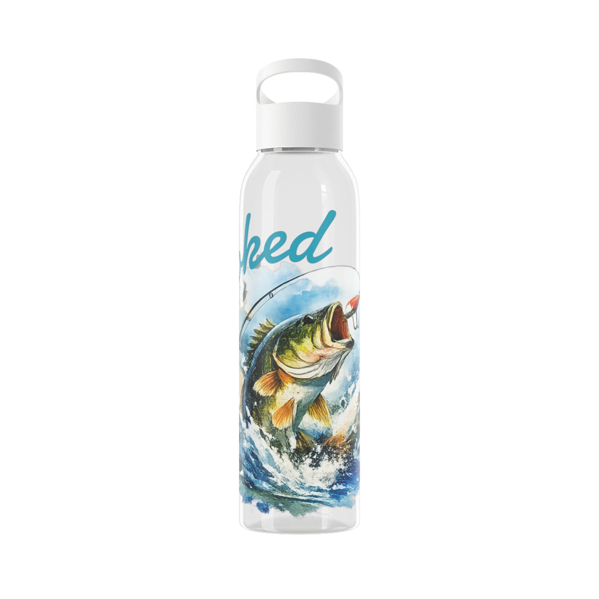 Making a Splash HOOKED Water Bottle – Fishing Bottle