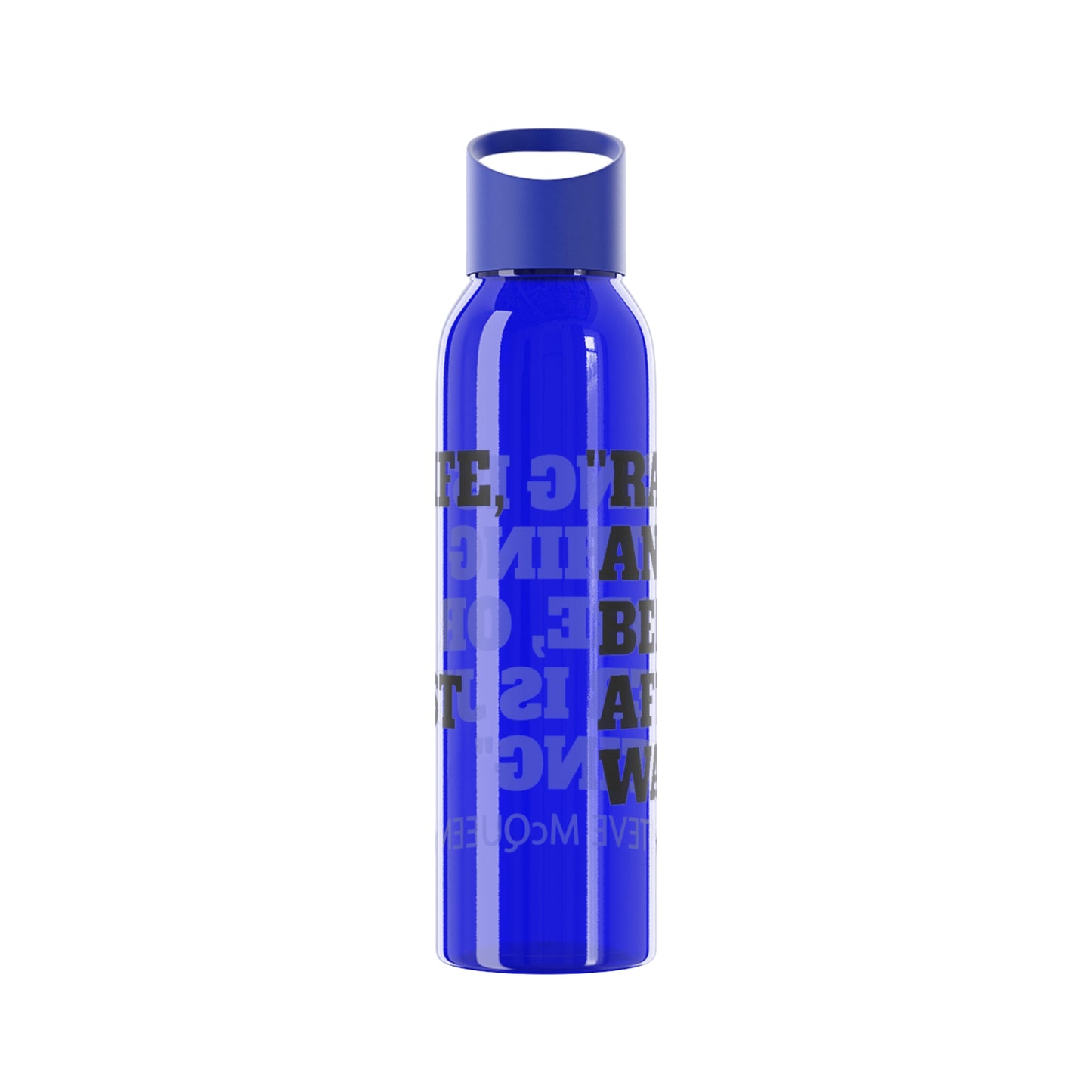 Mojo Moto MX Legends Steve McQueen Quote Water Bottle