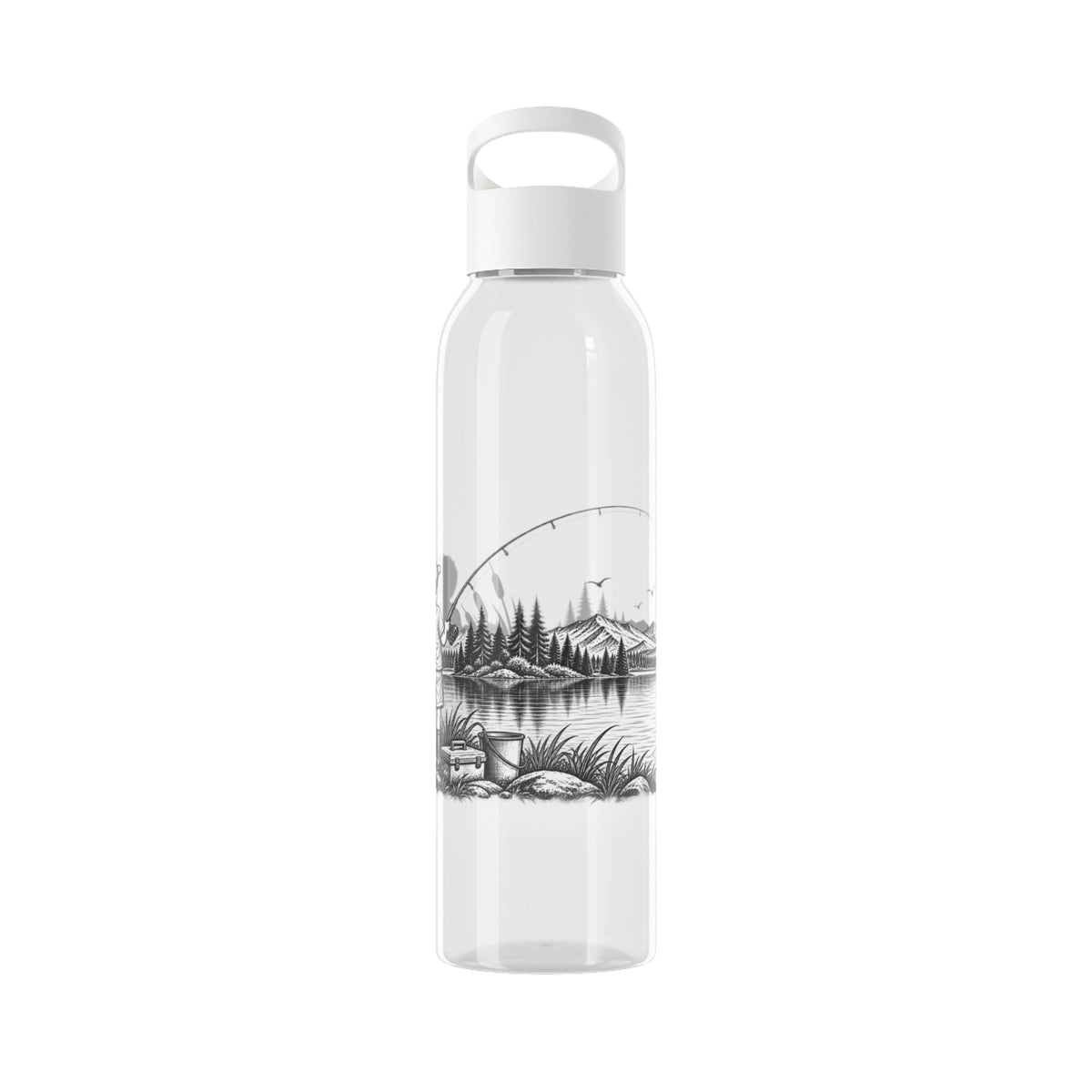 Fishing Friends Water Bottle – Illustrated Fishing Bottle