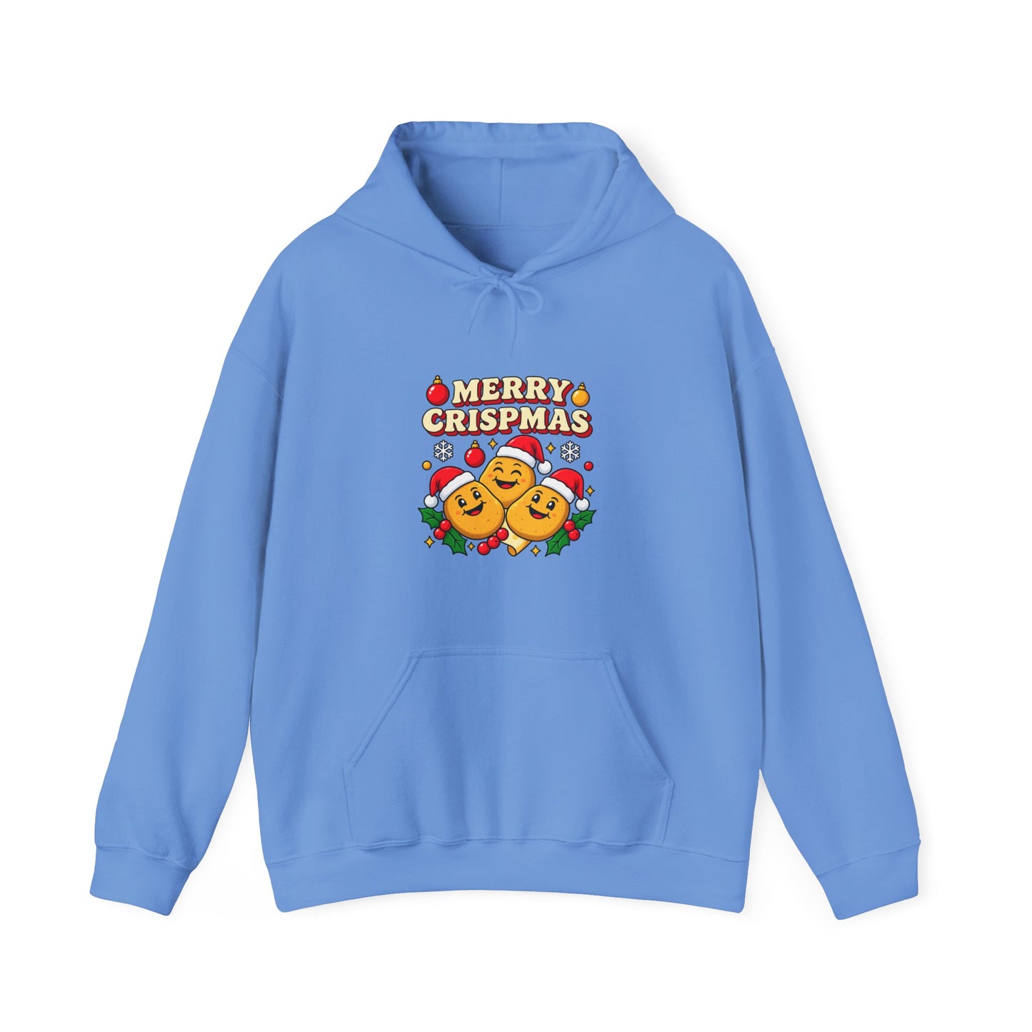 Merry Crispmas Christmas Hoodie – Cosy Unisex Festive Hoodie