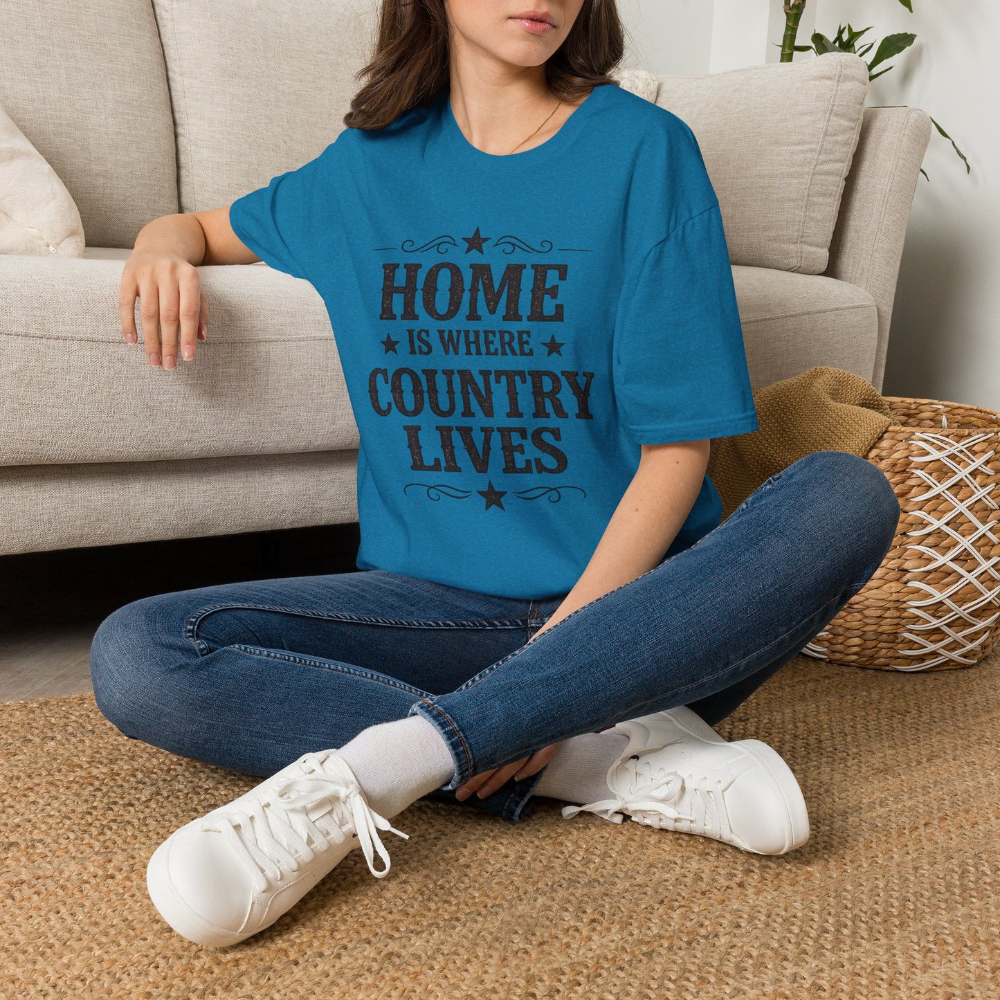 Home Is Where Country Lives T-Shirt – Country Style Tee