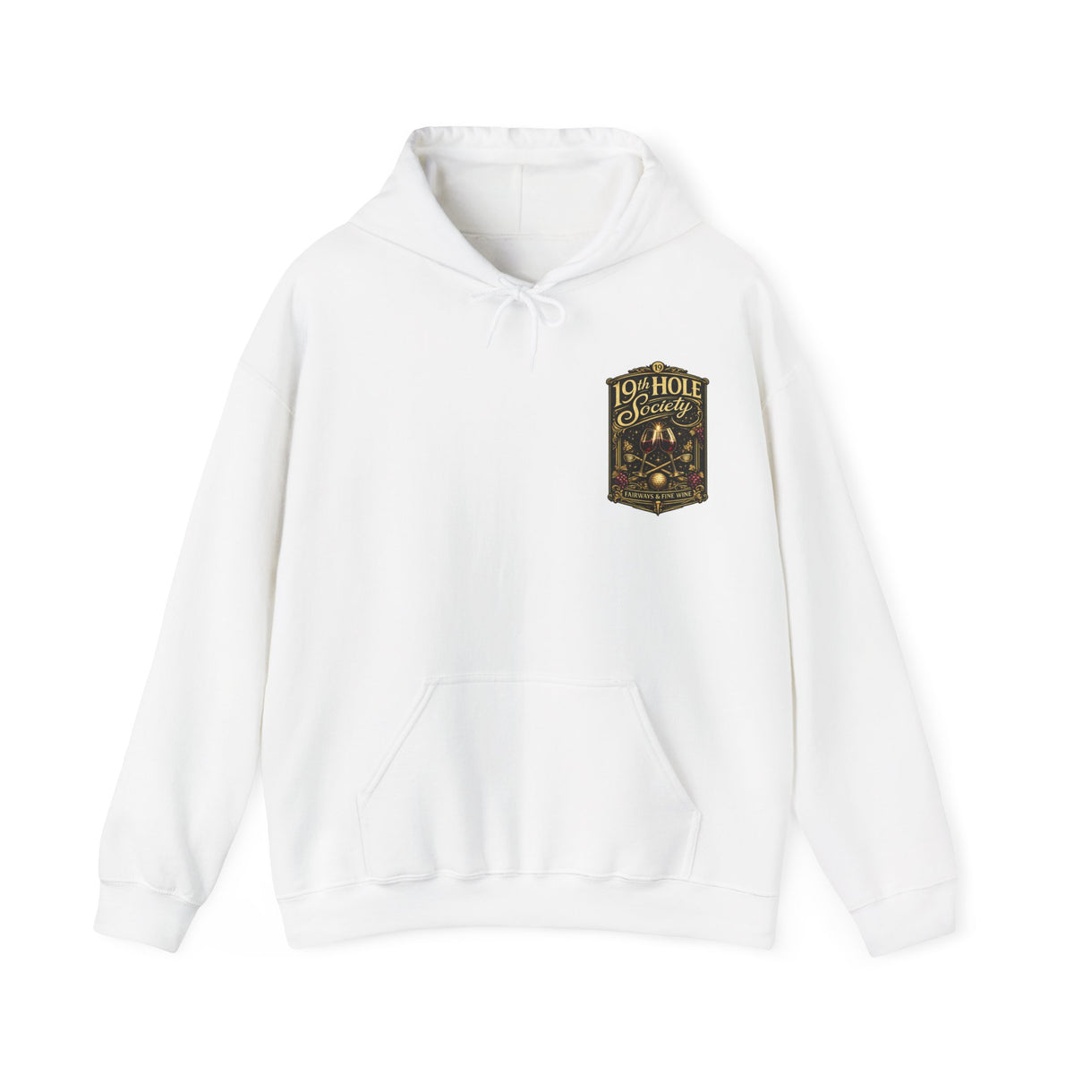 19th Hole Society Fairways and Fine Wine Hoodie