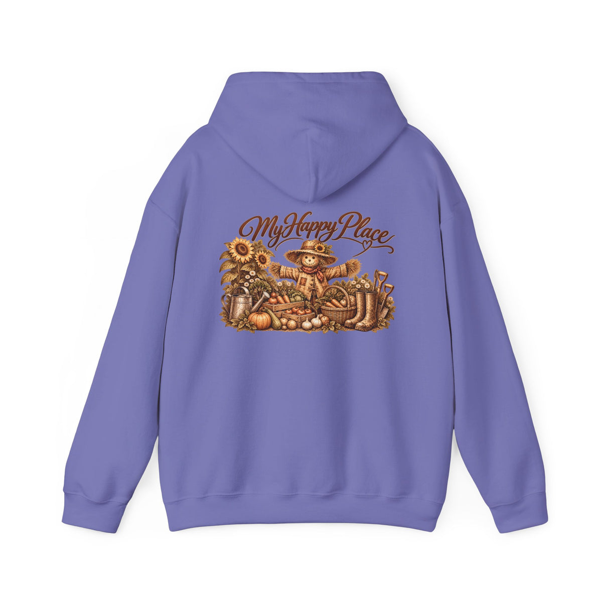 My Happy Place Vintage Style Gärtner-Kapuzenpullover