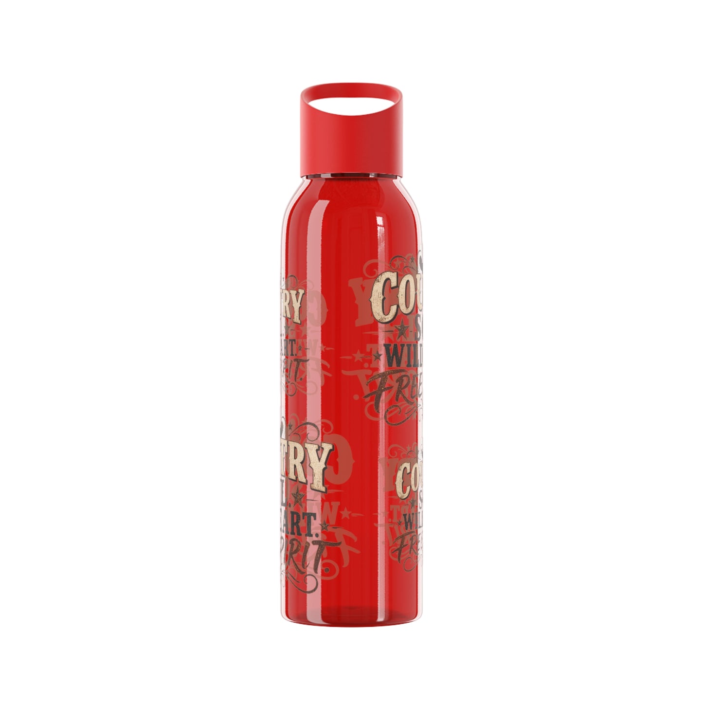 Country Soul Wild Heart Free Spirit Water Bottle – Country Western Bottle