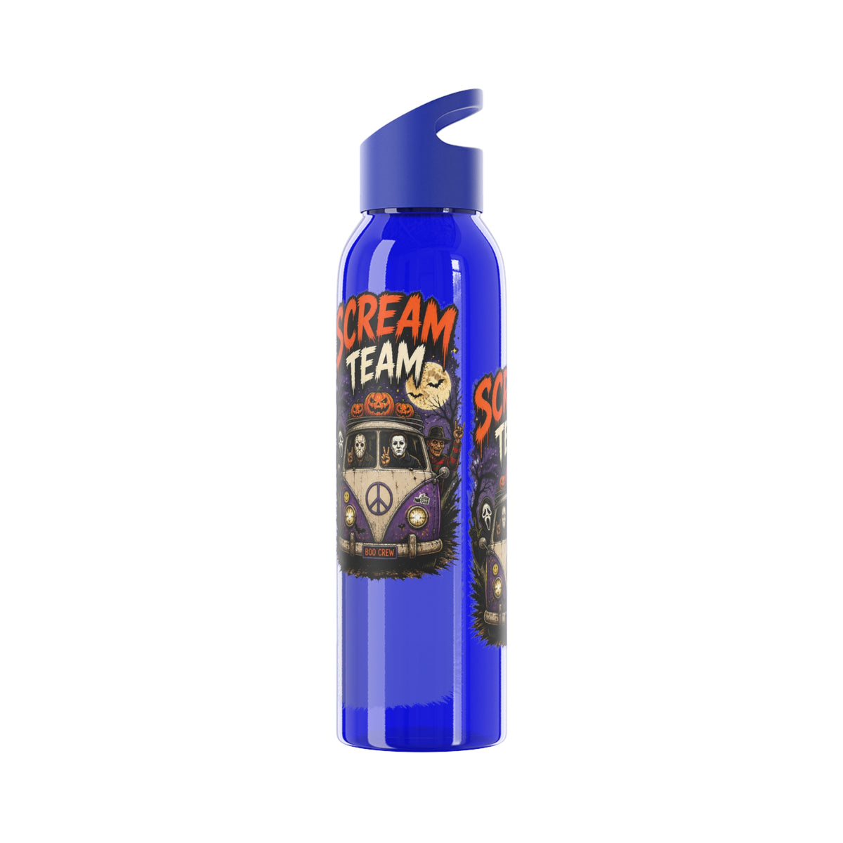 Scream Team Halloween Gamer Water Bottle