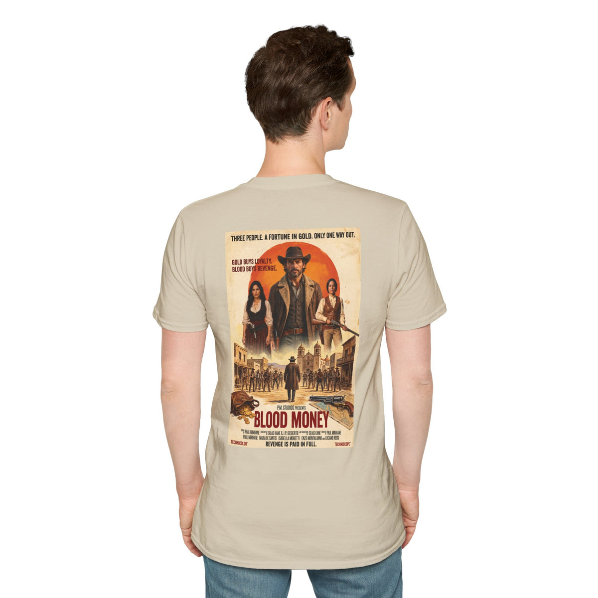 PM Pictures Blood Money T-Shirt – English Edition
