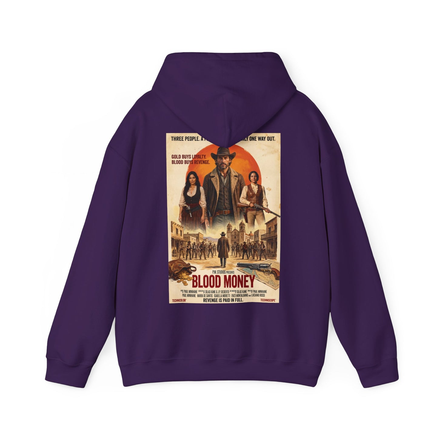 PM Pictures Blood Money Hoodie – English Edition