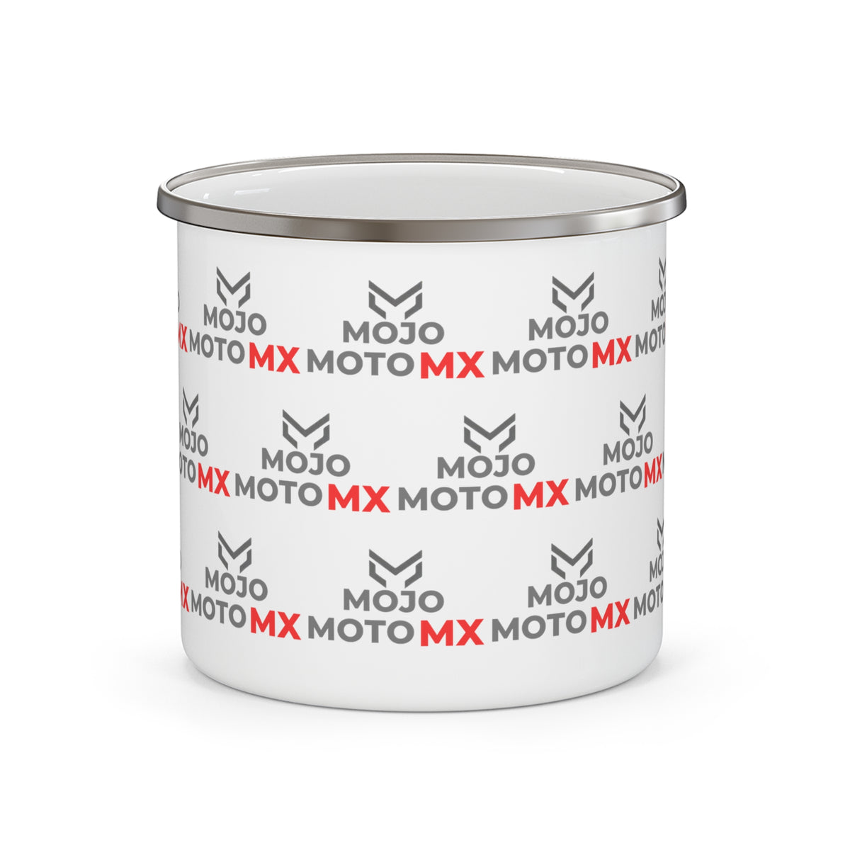 Mug en émail Mojo Moto MX – Mug pour les jours de course de motocross