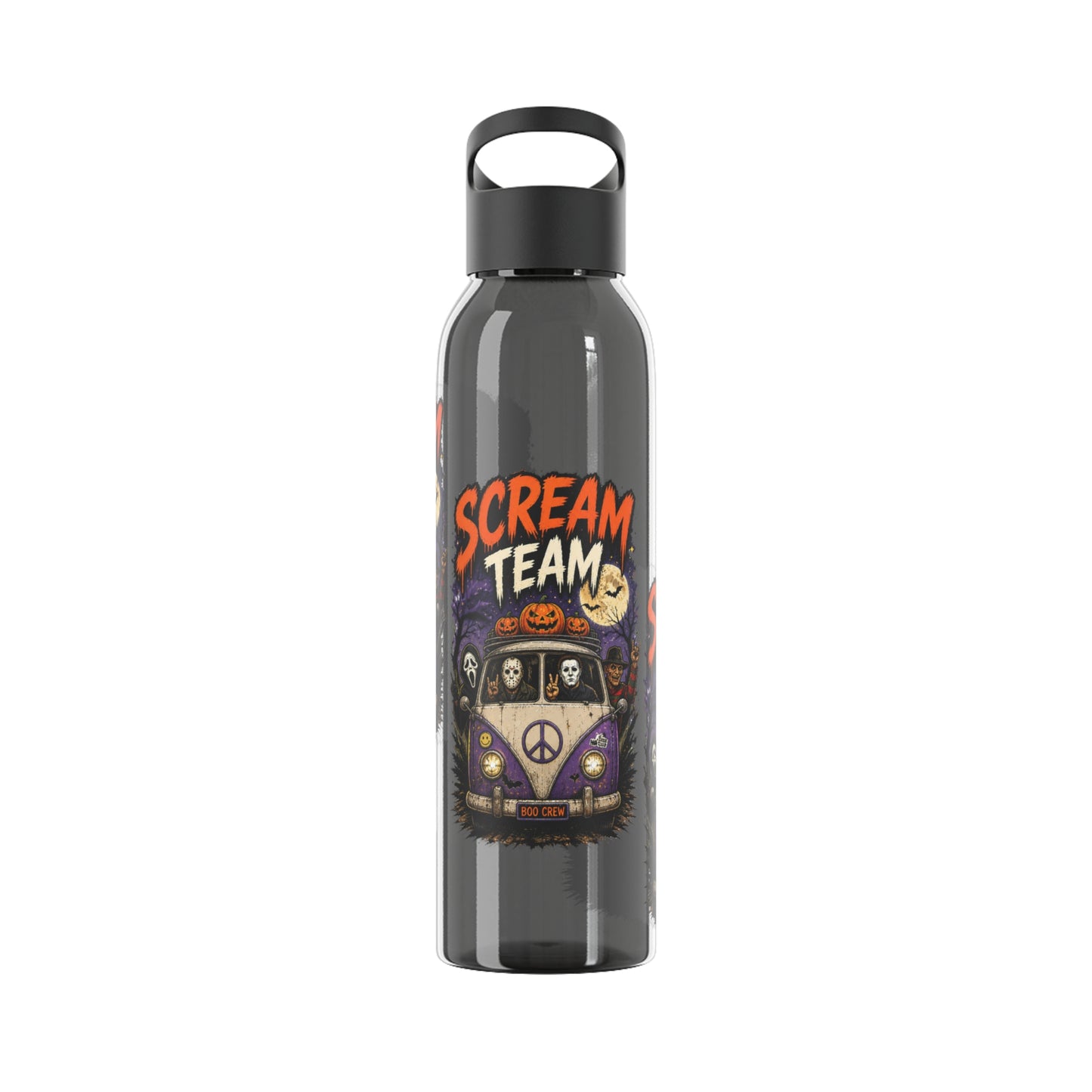 Scream Team Halloween Gamer Water Bottle
